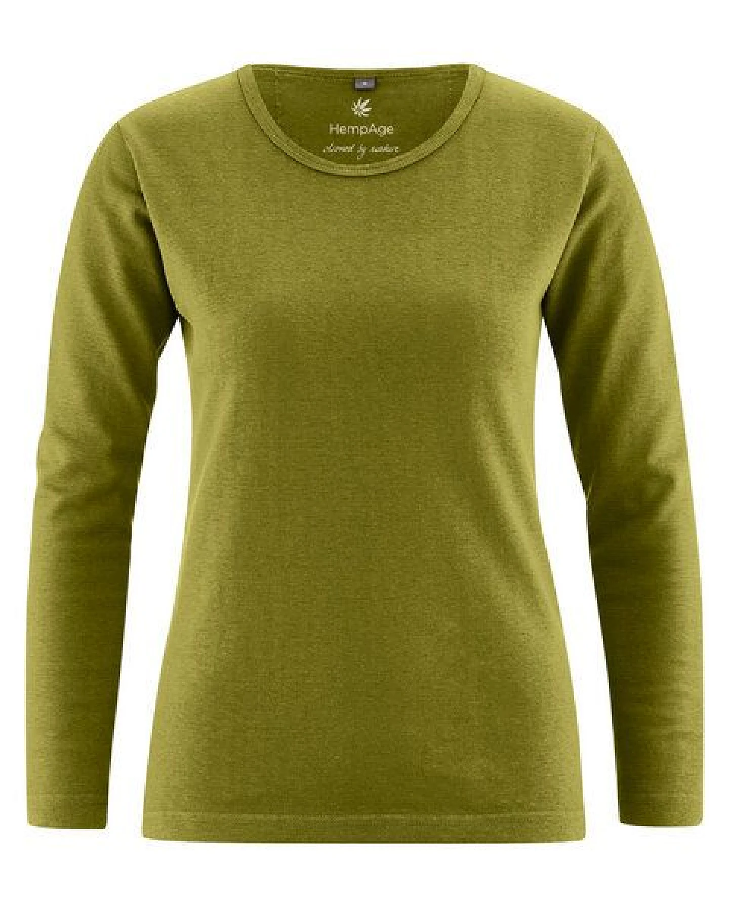 HempAge Langarmshirt Basic Hanf/Biobaumwolle – Ansicht 2