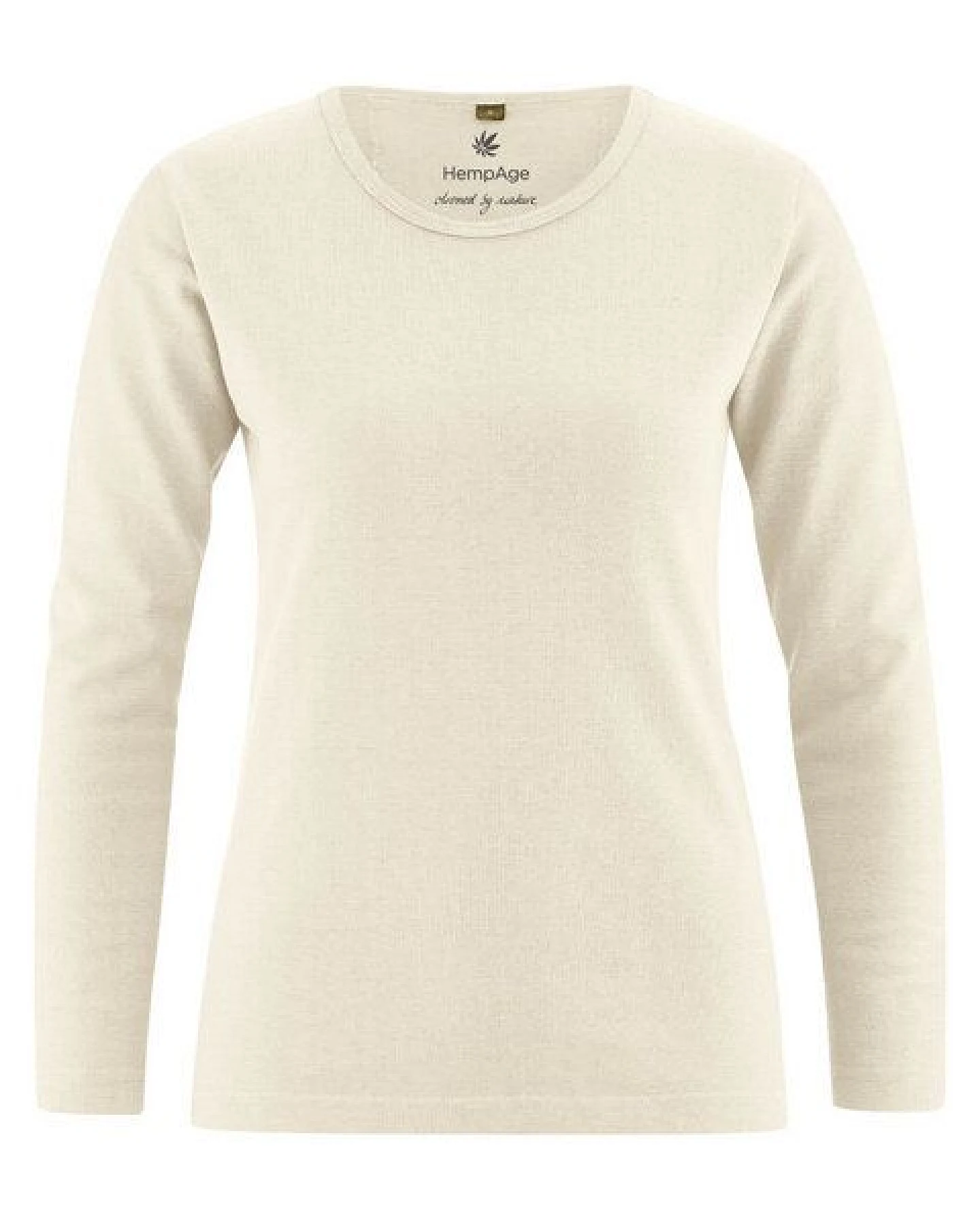 HempAge Langarmshirt Basic Hanf/Biobaumwolle – Ansicht 3