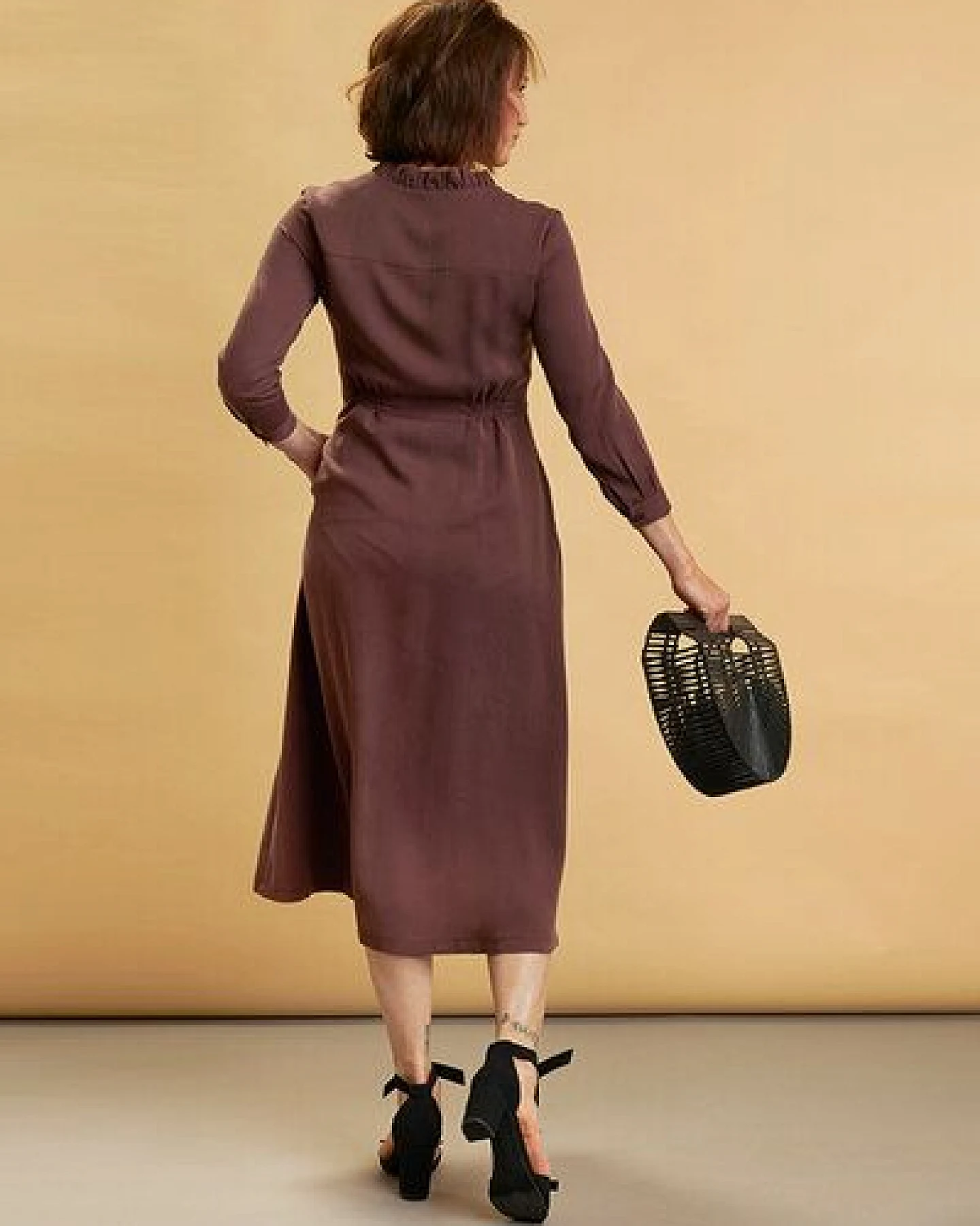 Skrabak Kleid "Meike" aus Lyocell Twill – Ansicht 2