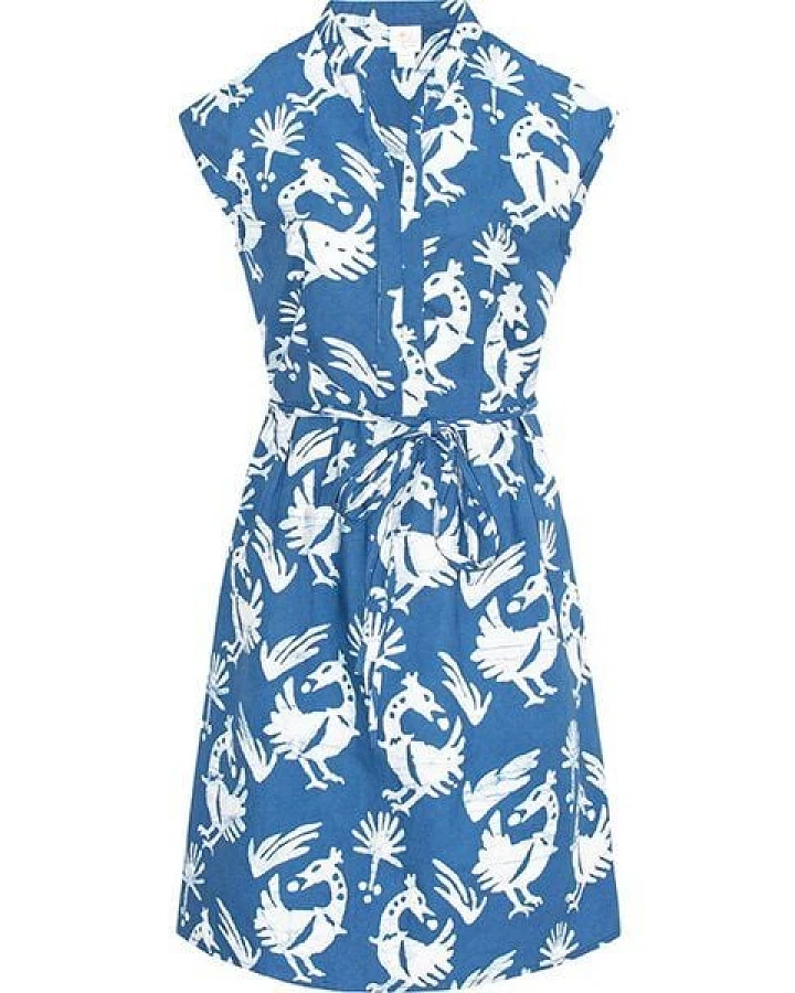 Global Mamas Bio Kleid - RETRO - Rings