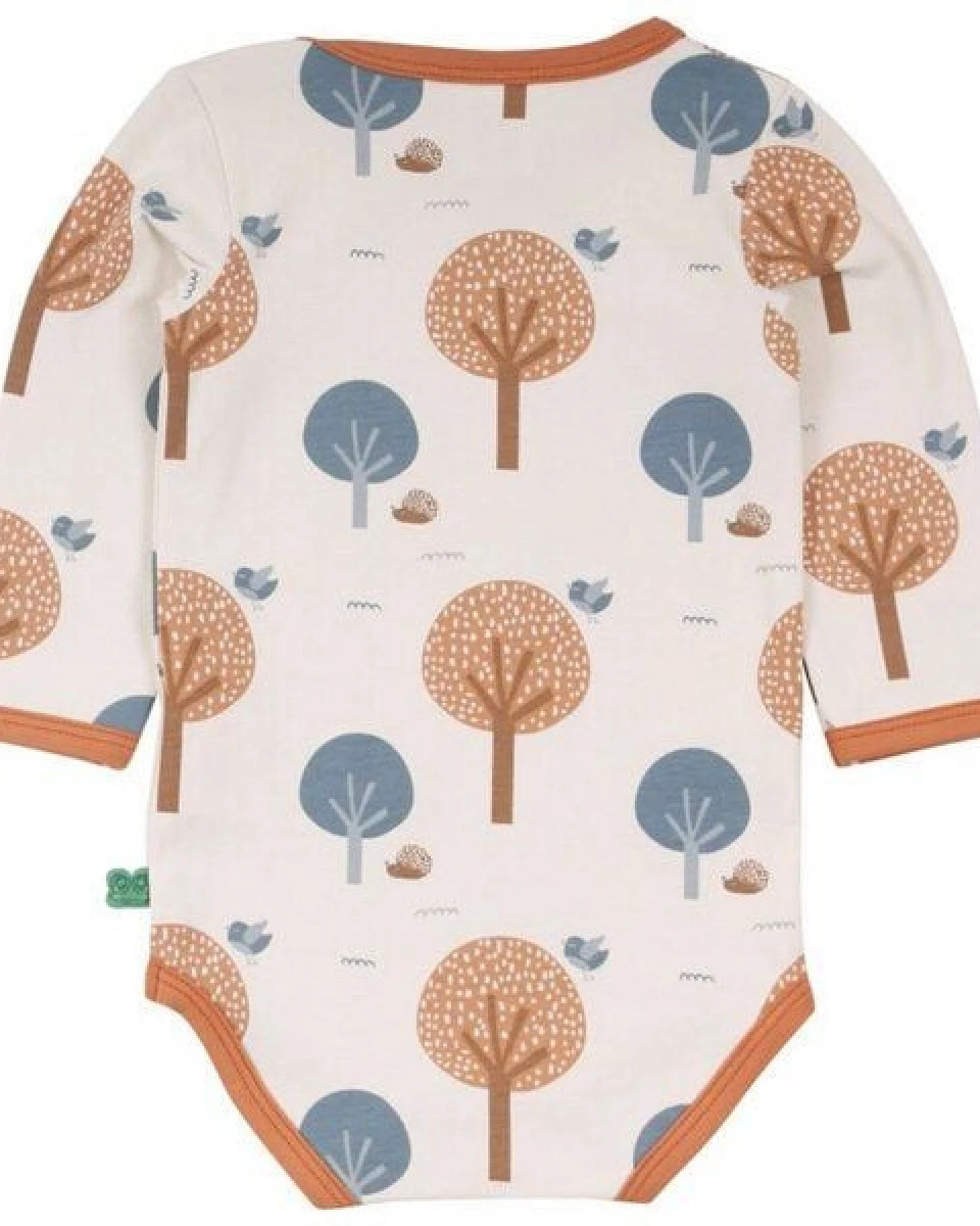 Langarm Baby Body *Tree* Gots Bio – Ansicht 2
