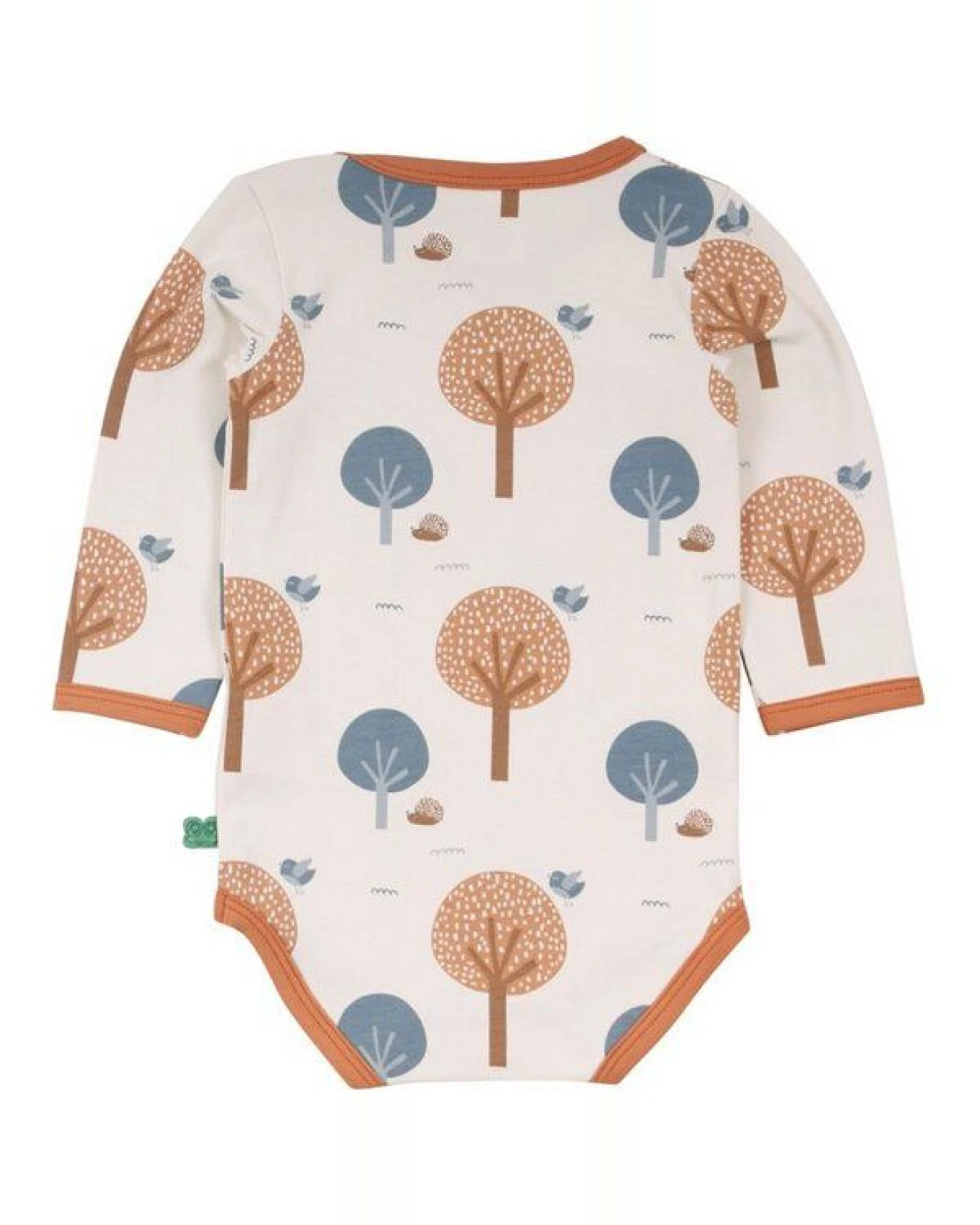 Langarm Baby Body *Tree* Gots Bio – Ansicht 2