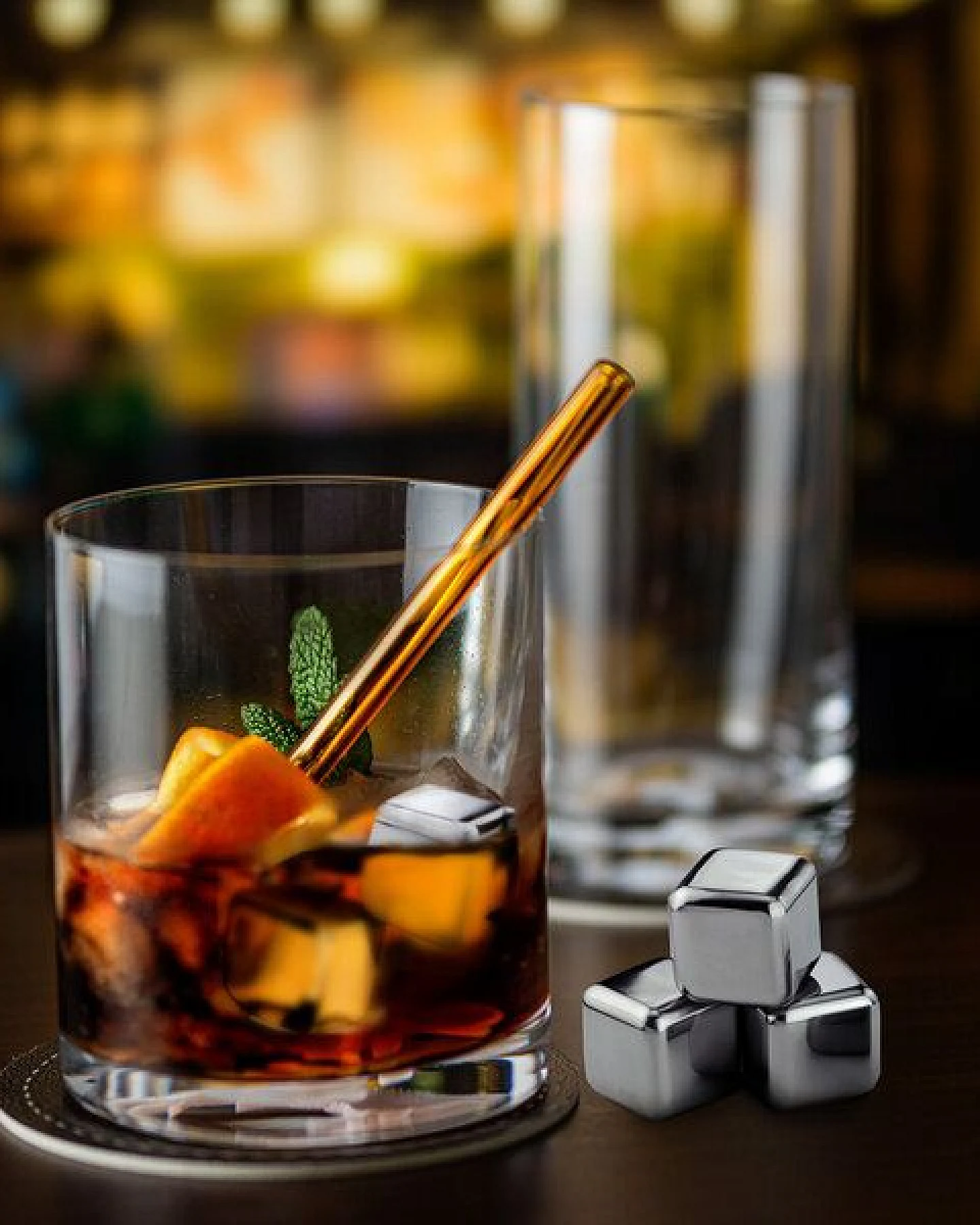 Contento Ice Cubes Edelstahleiswürfel – Ansicht 2