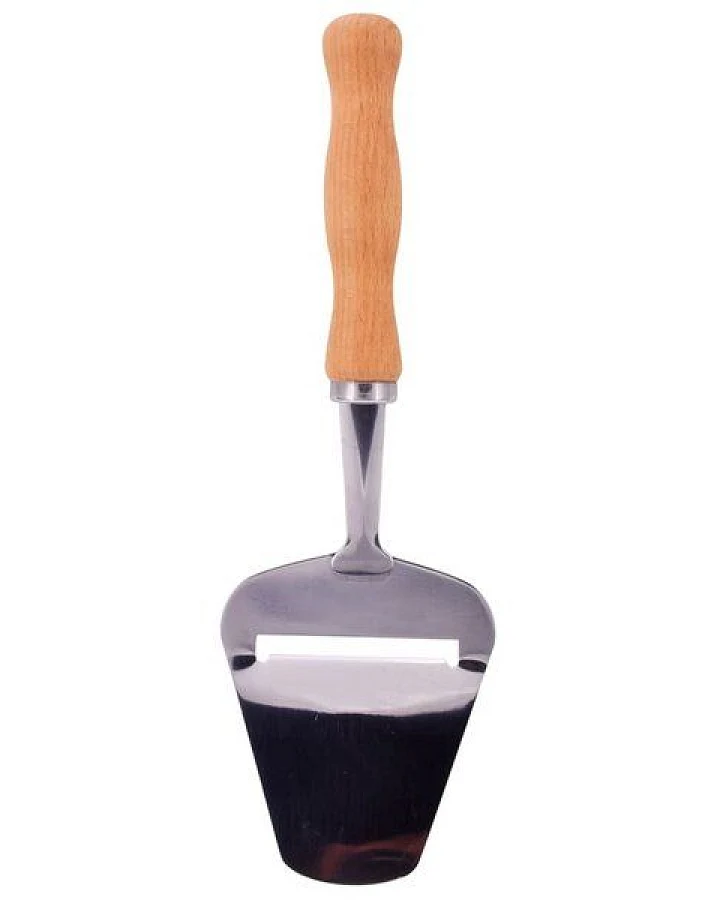 Biodora Käsehobel halbrund – Zertifiziertes Buchenholz – Ergonomisches Design für perfekten Käsegenuss