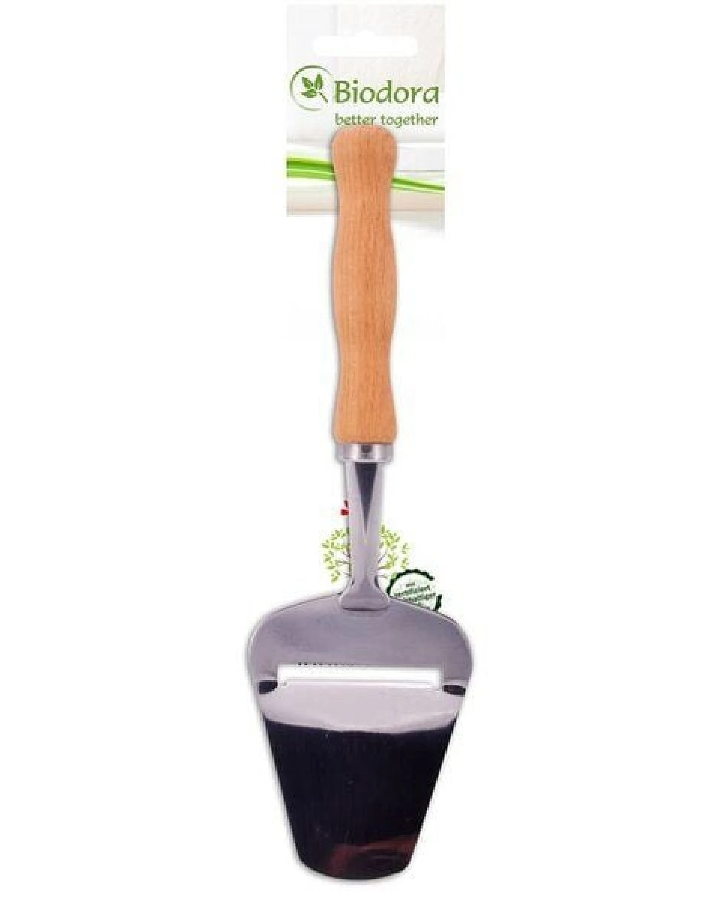 Biodora Käsehobel halbrund – Zertifiziertes Buchenholz – Ergonomisches Design für perfekten Käsegenuss – Ansicht 4