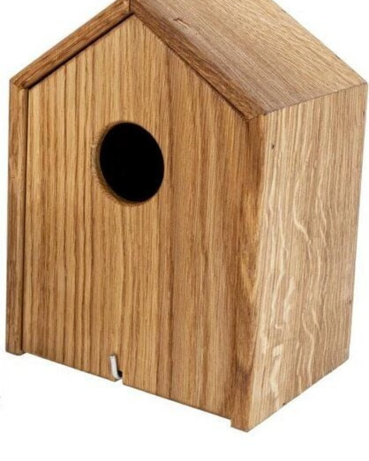 ReineNatur Nistkasten – Eiche – geölt – Größe: B: 14,5 cm x H: 20 cm x T: 11,5 cm – Ansicht 2