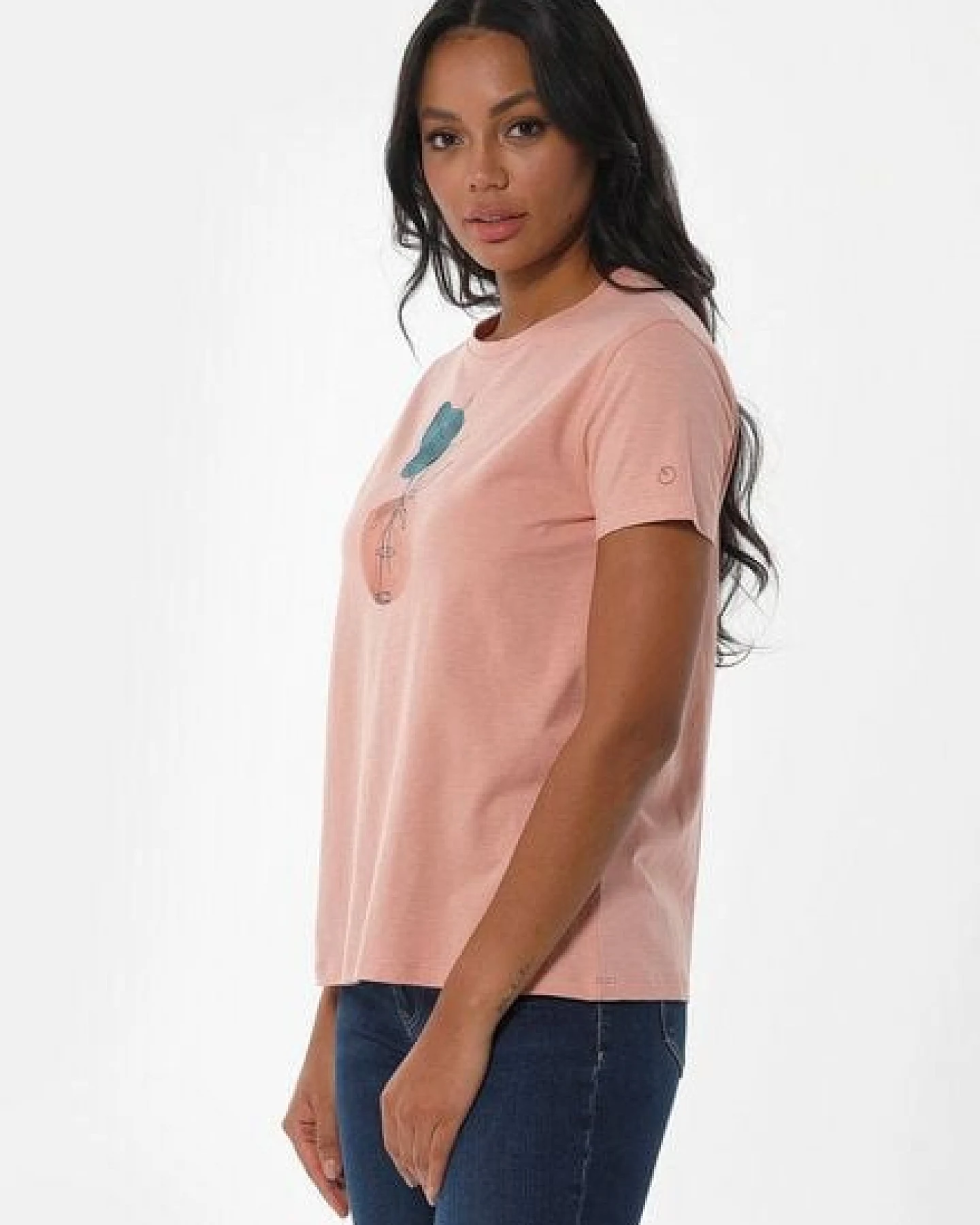 ORGANICATION T-Shirt aus Bio-Baumwolle mit Print – Ansicht 3