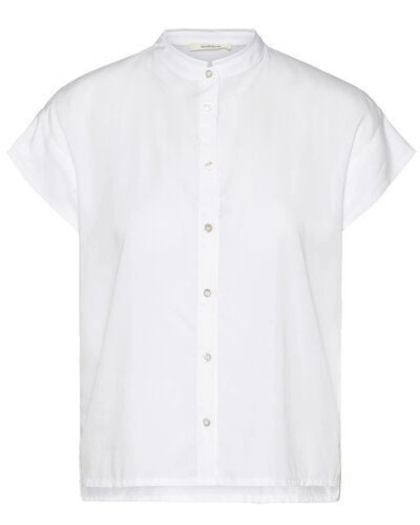 Wunderwerk Damen Bluse aus Lyocell (TENCEL) "TENCEL square stand collar" – Ansicht 2