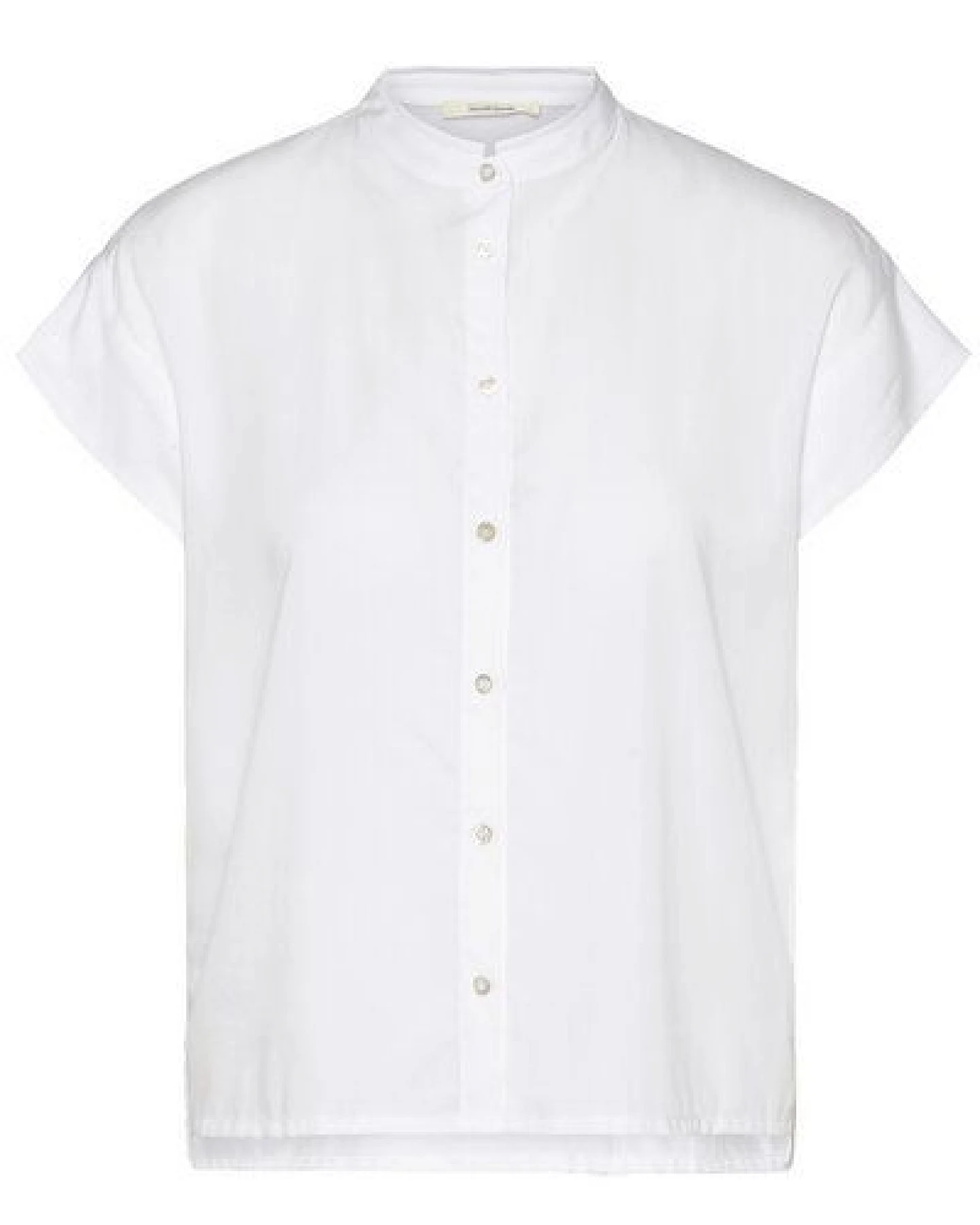 Wunderwerk Damen Bluse aus Lyocell (TENCEL) "TENCEL square stand collar" – Ansicht 2