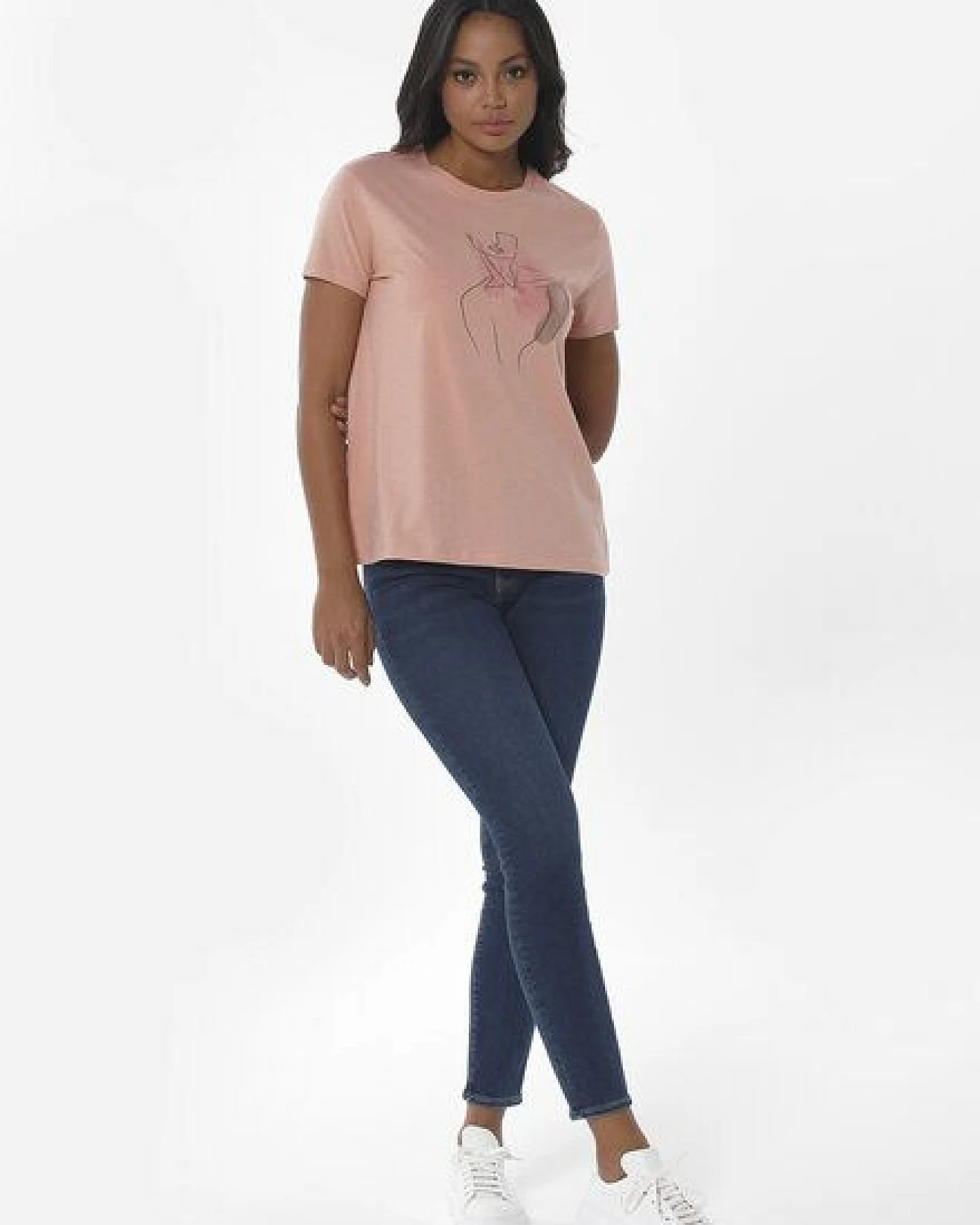 ORGANICATION T-Shirt aus Bio-Baumwolle mit Print – Ansicht 2