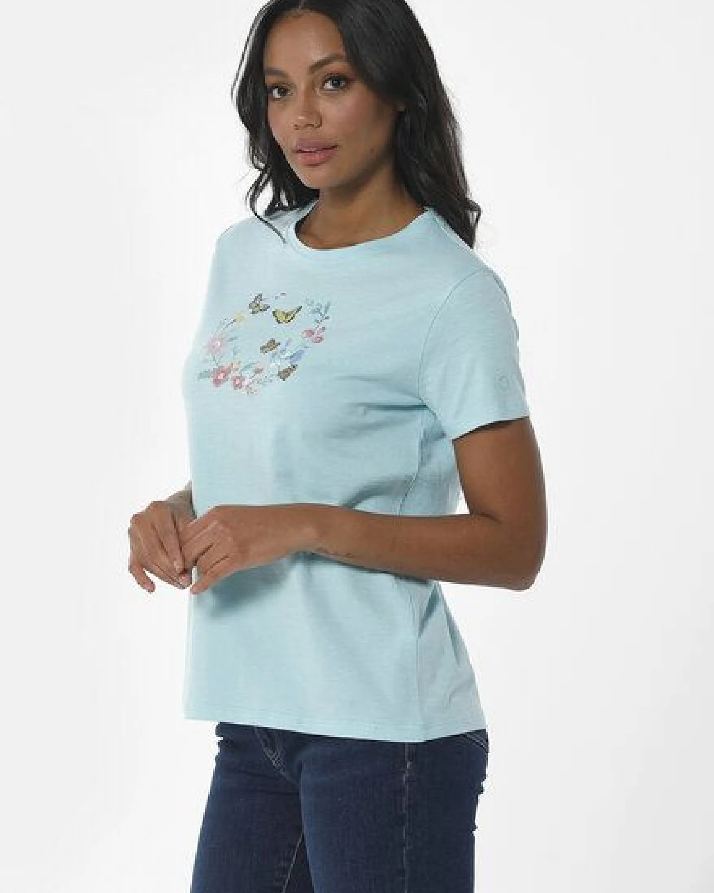 ORGANICATION T-Shirt aus Bio-Baumwolle mit Print – Ansicht 3