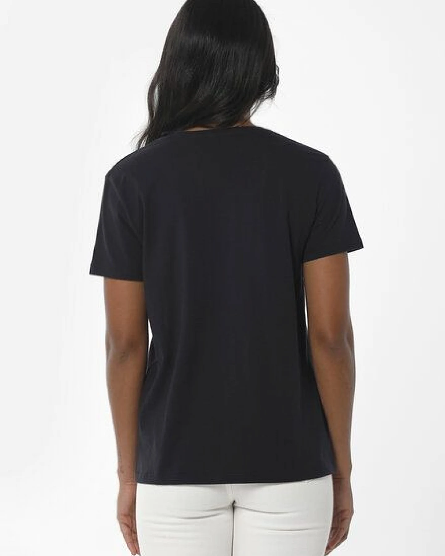 ORGANICATION T-Shirt aus Bio-Baumwolle mit Stickerei – Ansicht 3