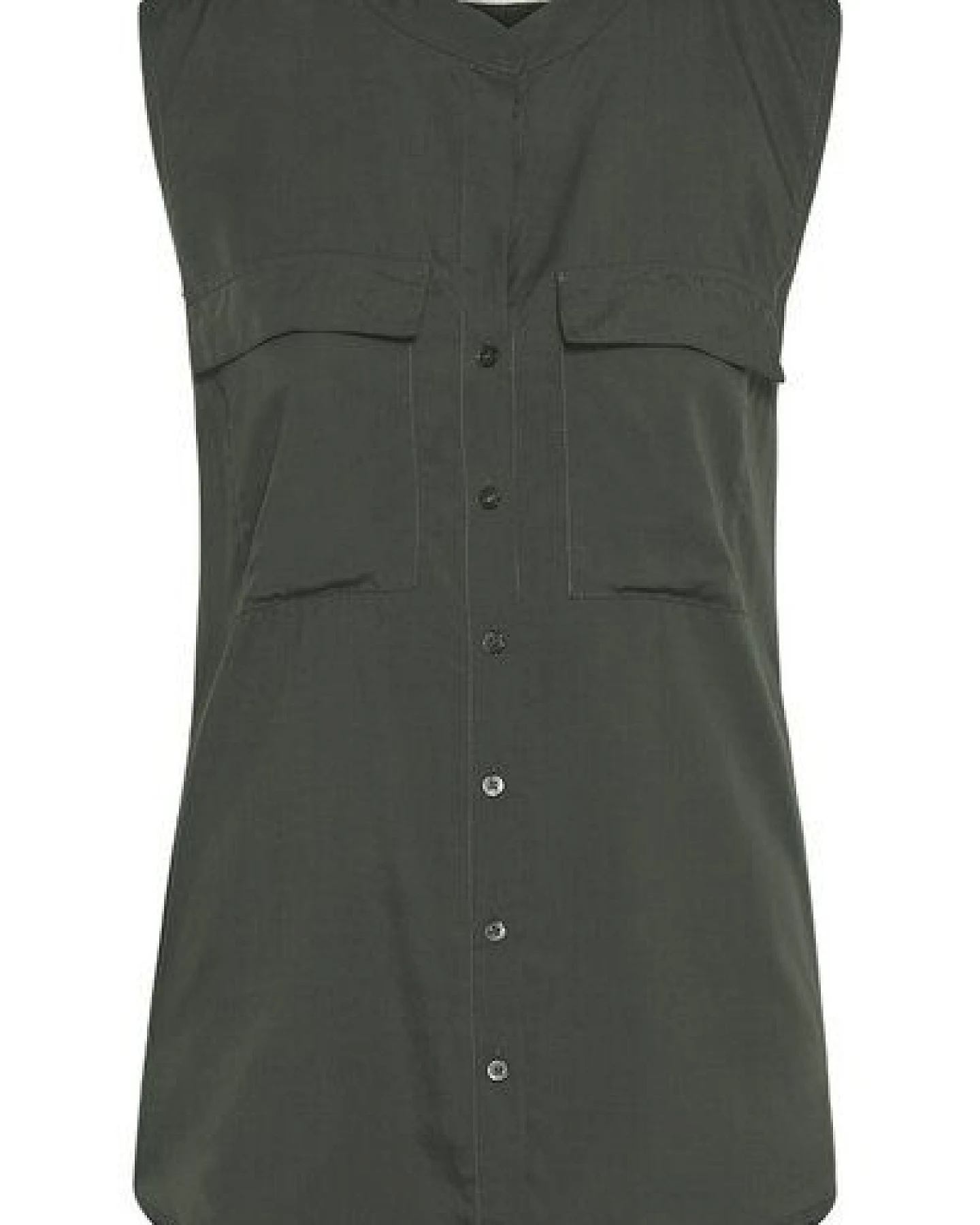 Wunderwerk Damen Bluse aus Lyocell (TENCEL) "TENCEL utility blouse top" – Ansicht 3