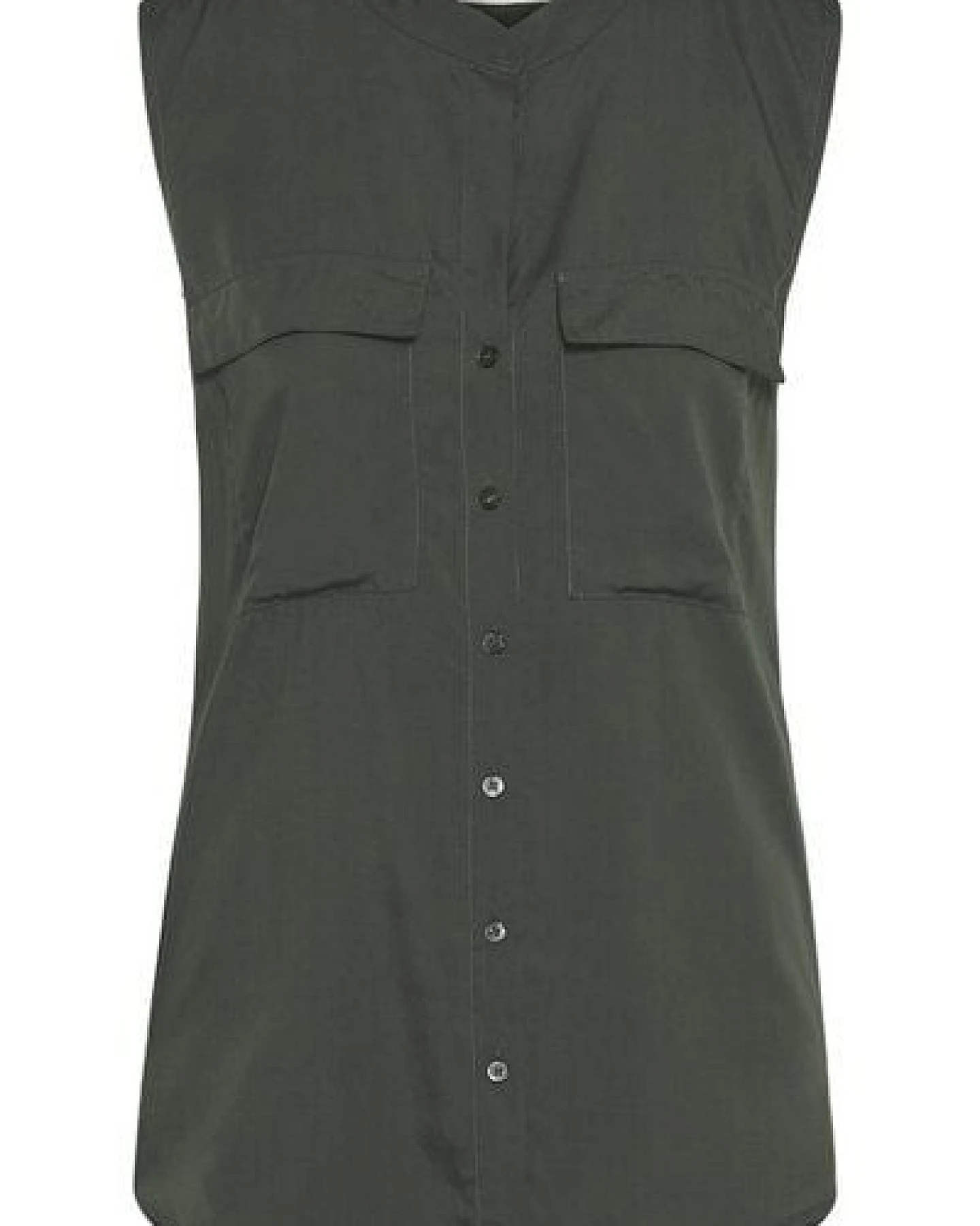Wunderwerk Damen Bluse aus Lyocell (TENCEL) "TENCEL utility blouse top" – Ansicht 3