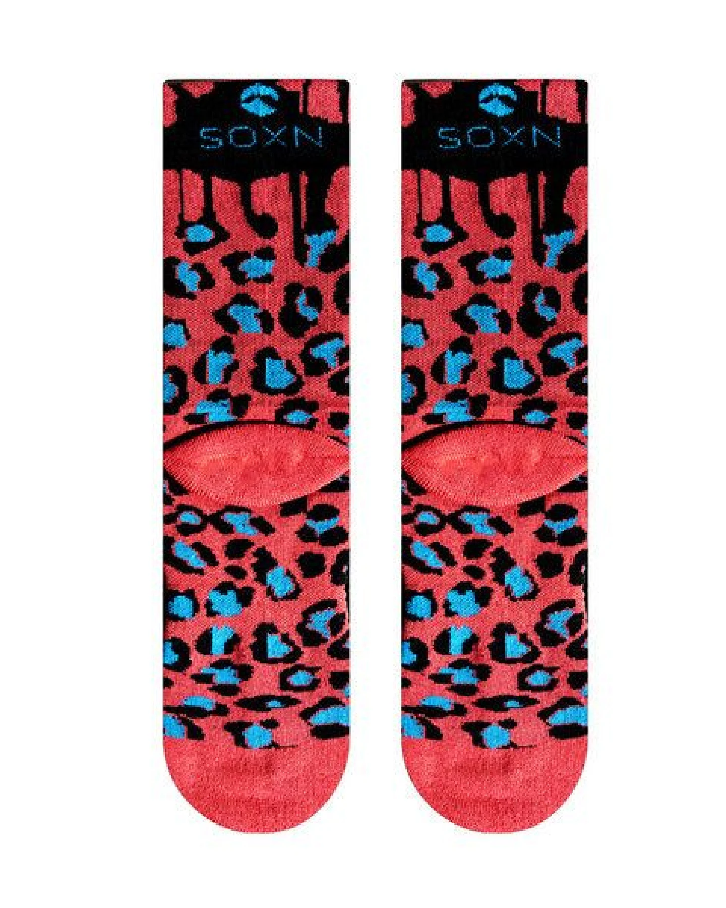 SOXN LEO PINK / Leo Socken / Bio-Baumwolle – Ansicht 3