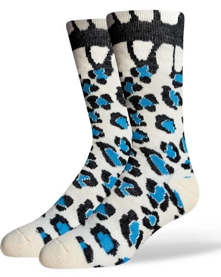 SOXN LEO WEIß / Leo Socken / Bio-Baumwolle