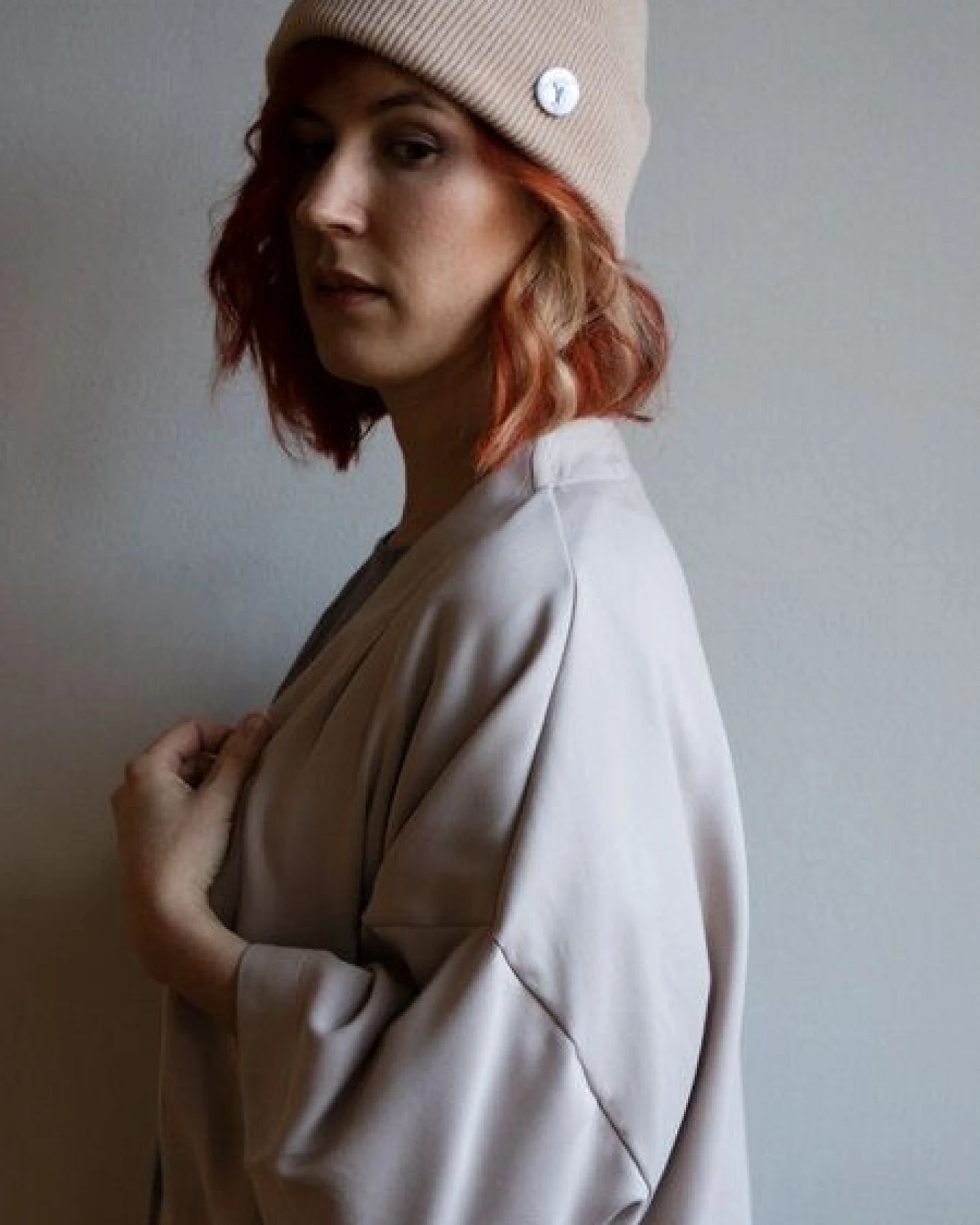 Ecostories Oversize Kimono aus Lyocell – Ansicht 2