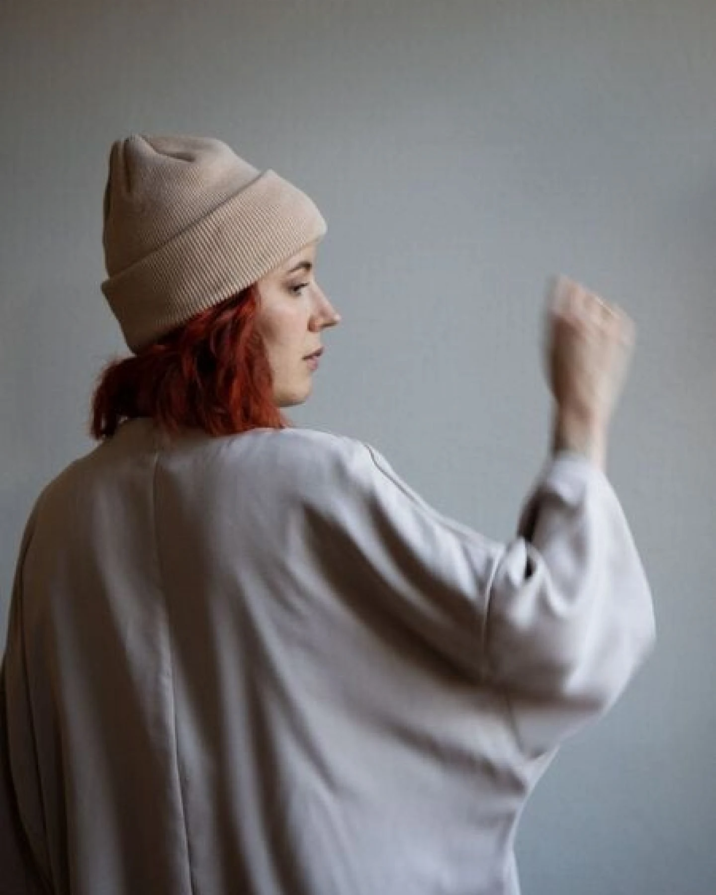 Ecostories Oversize Kimono aus Lyocell – Ansicht 4