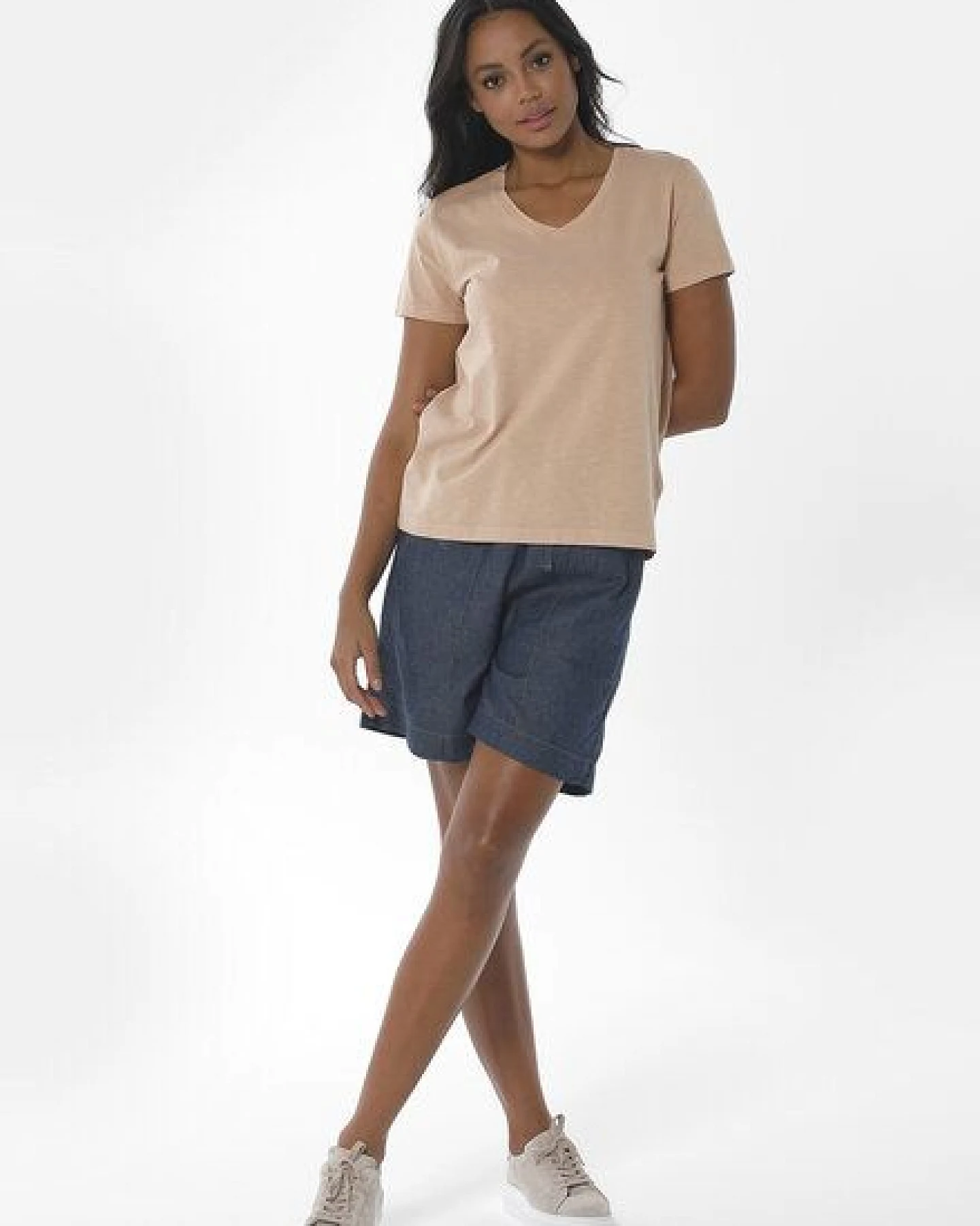 ORGANICATION Naturel Dyed T-Shirt aus Bio-Baumwolle – Ansicht 2