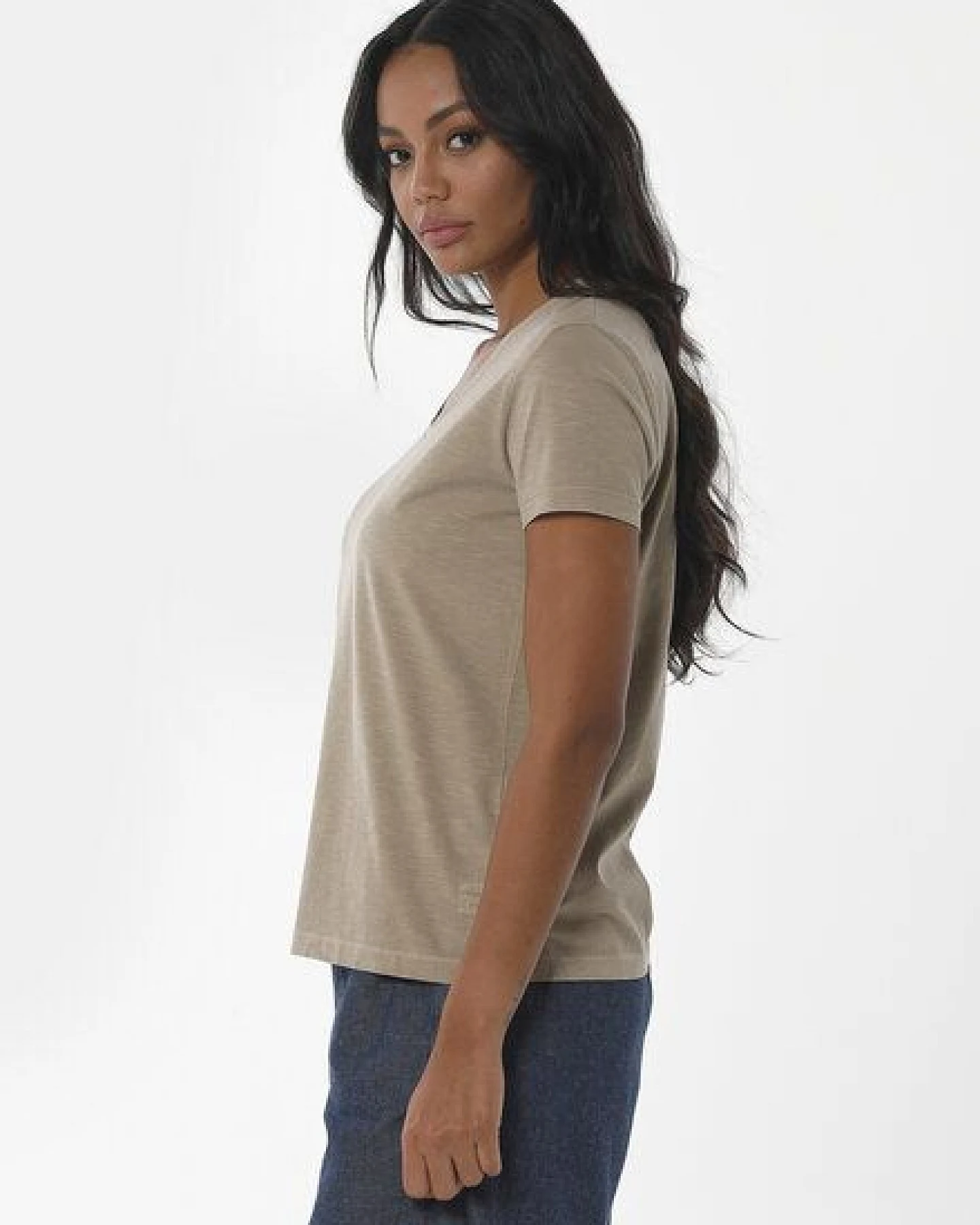 ORGANICATION Naturel Dyed T-Shirt aus Bio-Baumwolle – Ansicht 3