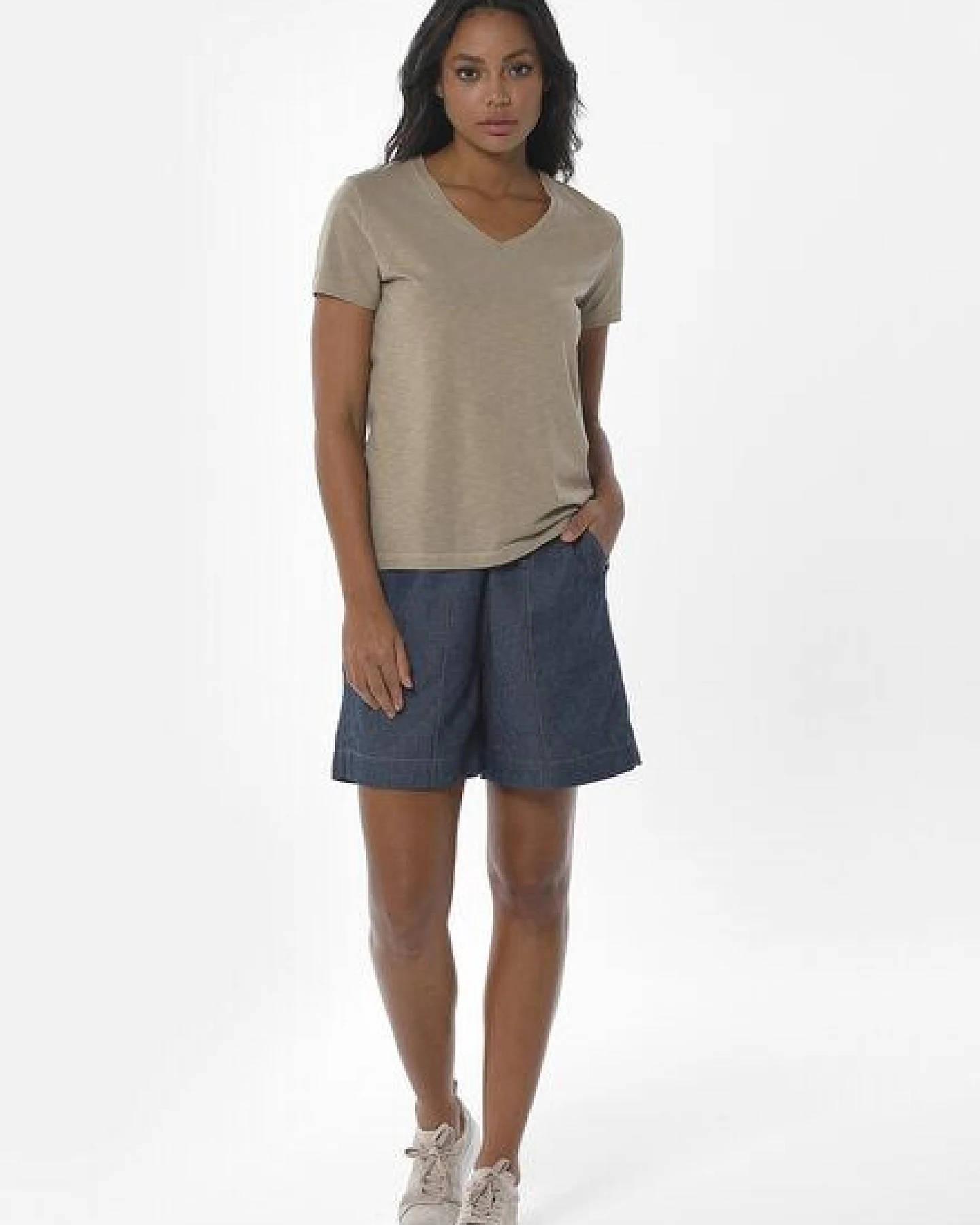 ORGANICATION Naturel Dyed T-Shirt aus Bio-Baumwolle – Ansicht 2