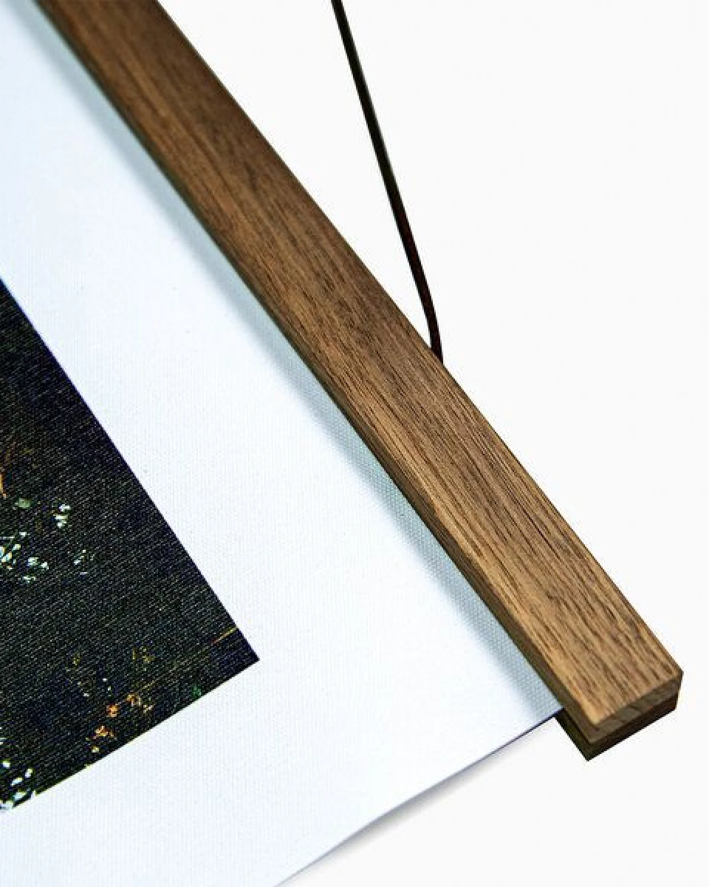 Contento Magnetposterleisten clipwood 41cm Walnuss – Ansicht 2