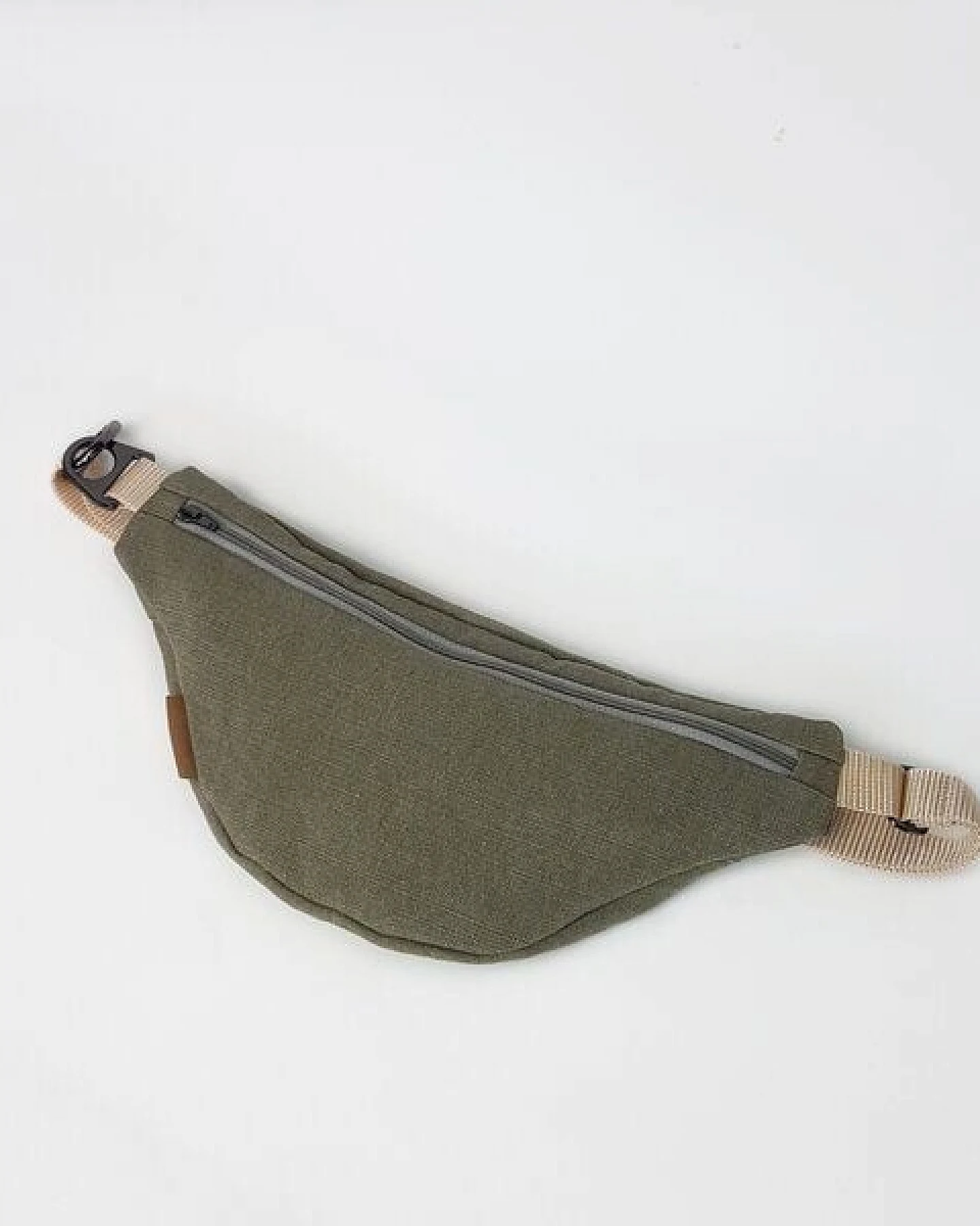 Bridge&Tunnel Hipbag Leinen oliv – Ansicht 4