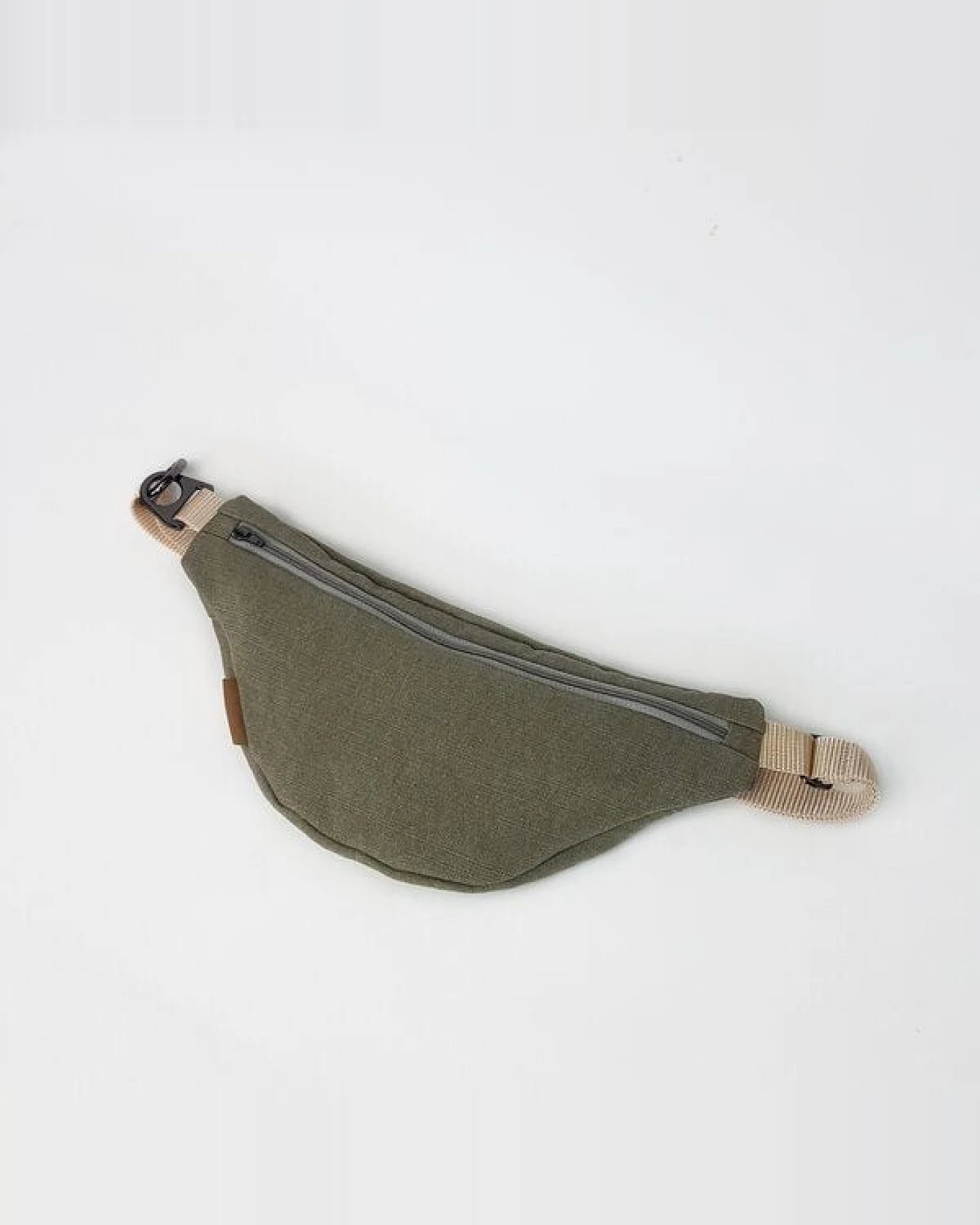 Bridge&Tunnel Hipbag Leinen oliv – Ansicht 4