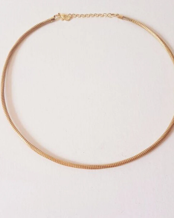 BAGHI Collier Ipanema aus goldenem Gras