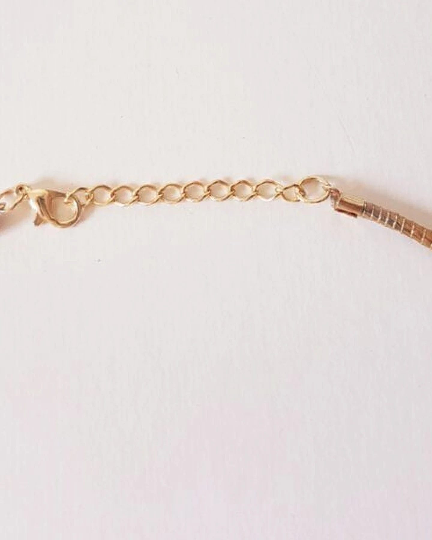 BAGHI Collier Paulista mit rundem Anhänger aus goldenem Gras – Ansicht 2