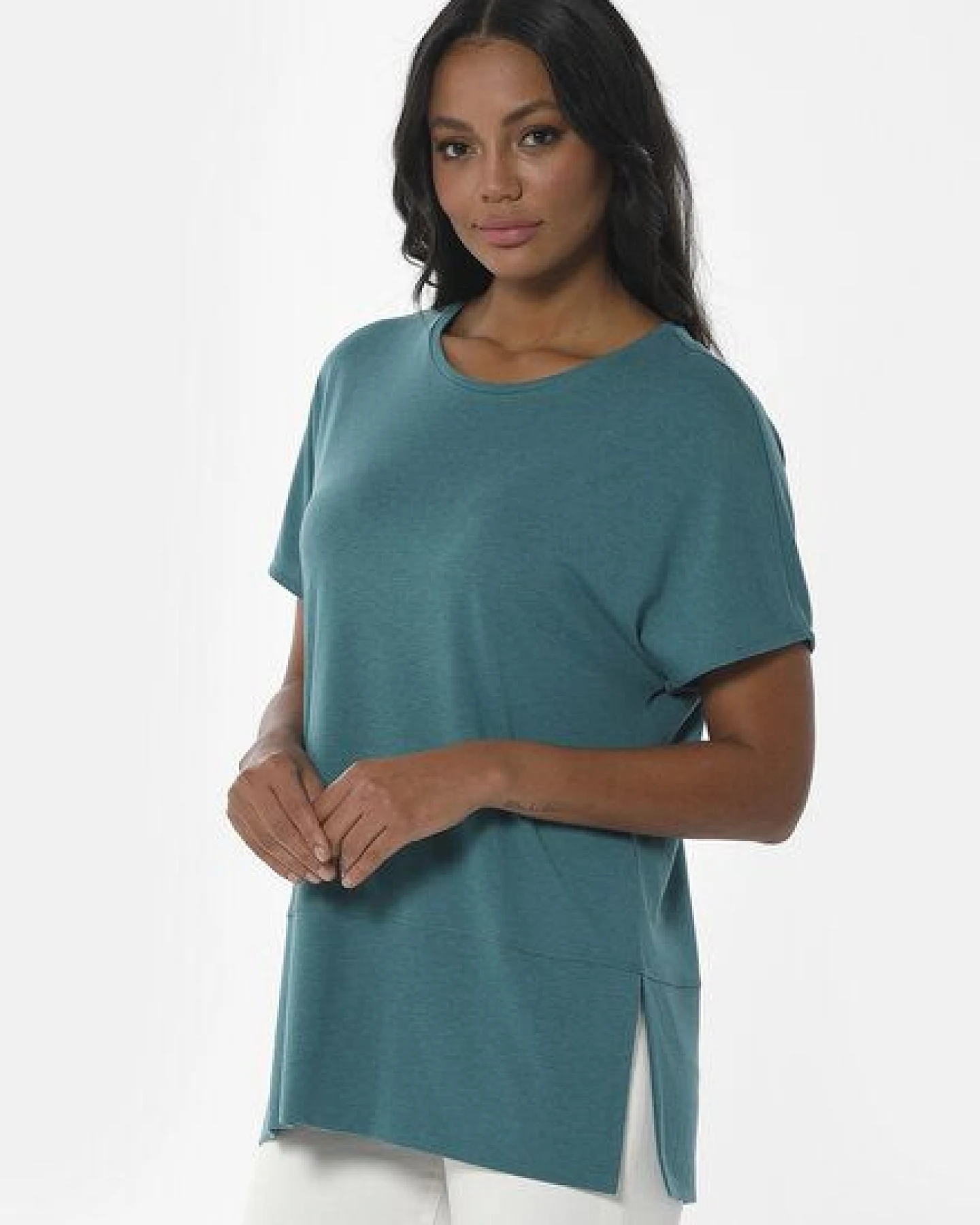 ORGANICATION T-shirt aus Tencel Lyocell und Bio-Baumwolle – Ansicht 3
