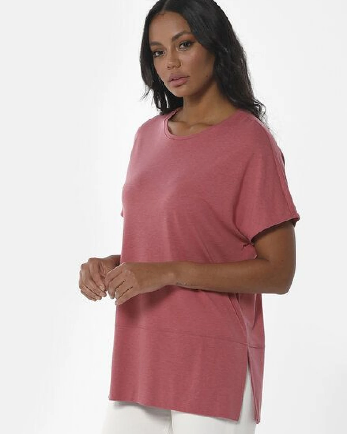 ORGANICATION T-shirt aus Tencel Lyocell und Bio-Baumwolle – Ansicht 3