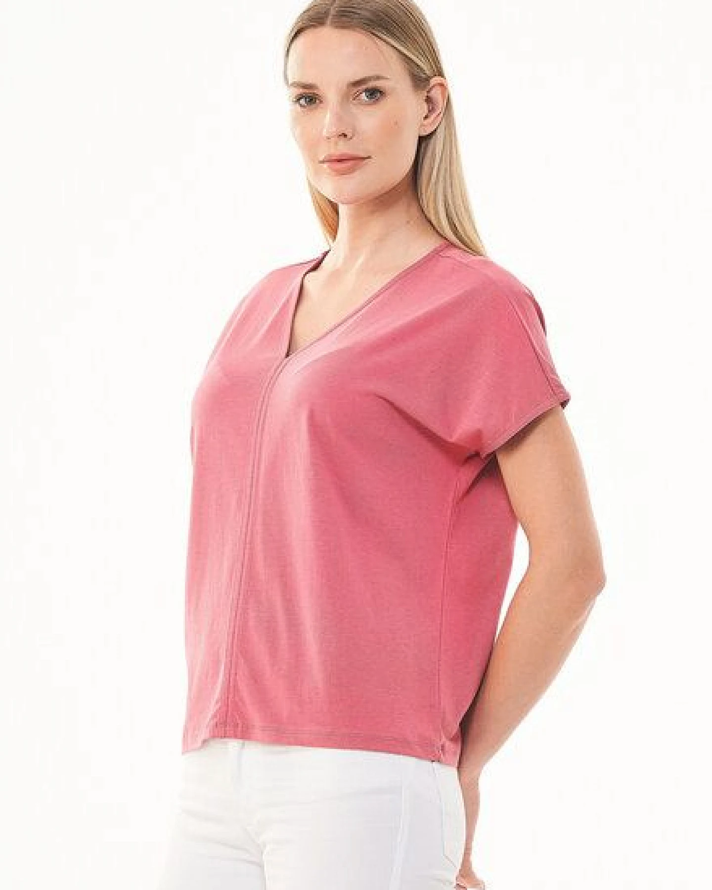 ORGANICATION T-shirt aus Tencel Lyocell und Bio-Baumwolle – Ansicht 3