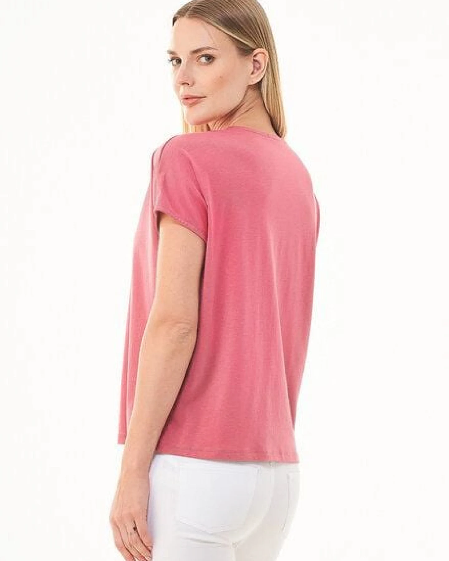 ORGANICATION T-shirt aus Tencel Lyocell und Bio-Baumwolle – Ansicht 4