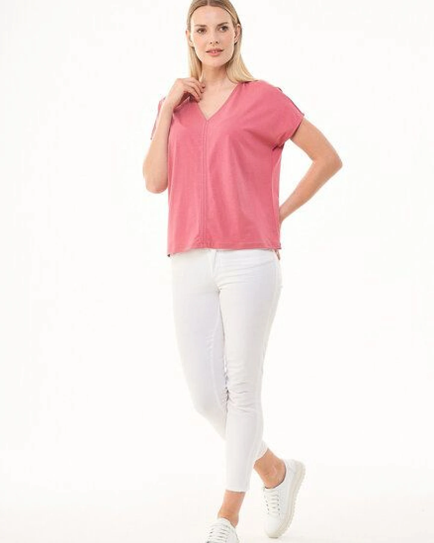 ORGANICATION T-shirt aus Tencel Lyocell und Bio-Baumwolle – Ansicht 2