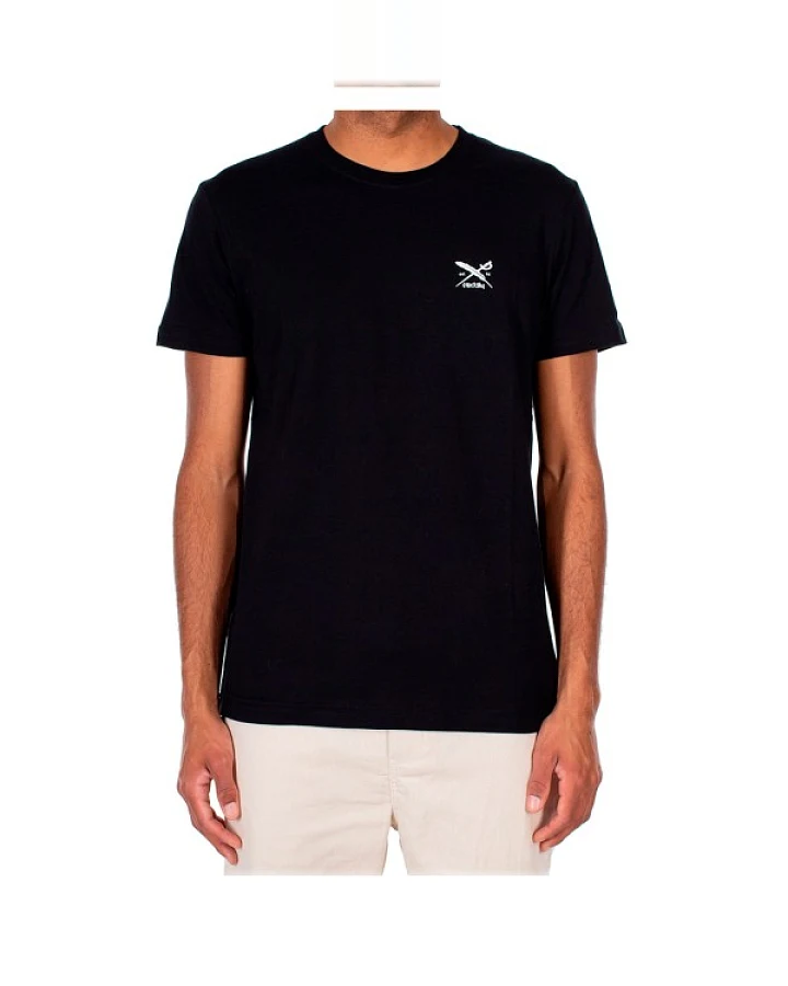 Iriedaily - Chestflag Tee - T-Shirt Gr XS schwarz