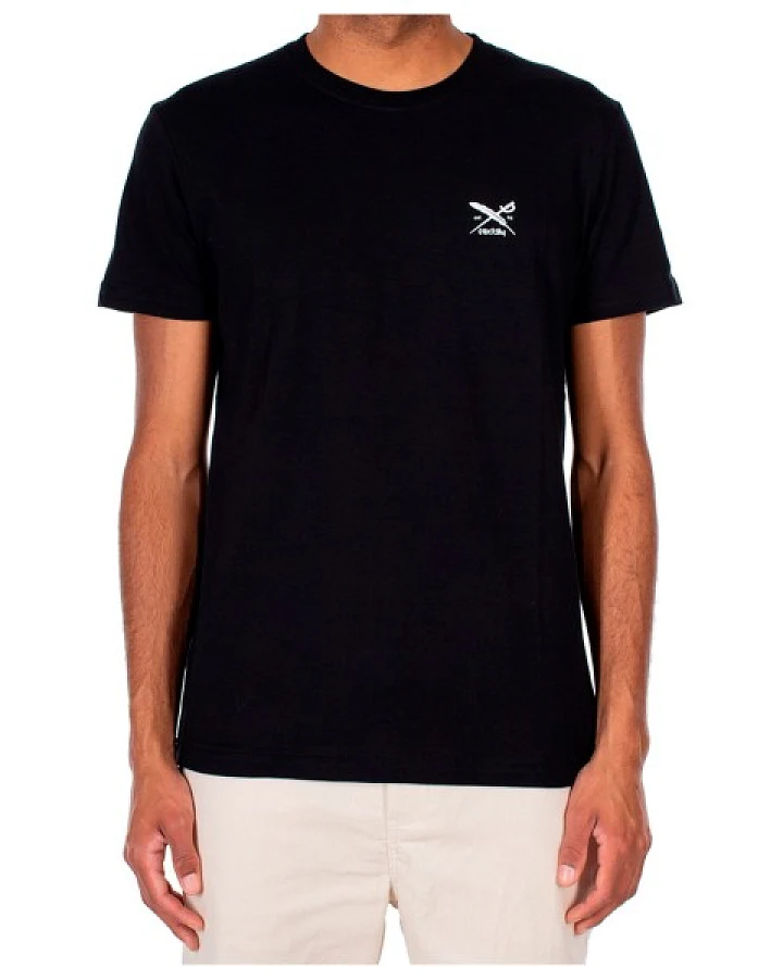 Iriedaily - Chestflag Tee - T-Shirt Gr XS schwarz