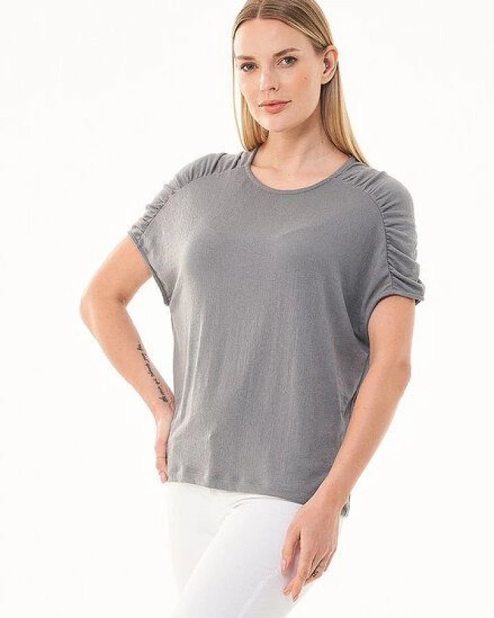 ORGANICATION T-Shirt aus REPREVE und LENZING ECOVERO