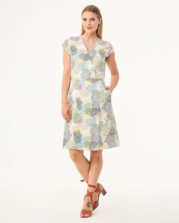 ORGANICATION Kleid aus TENCEL Lyocell mit Allover-Print