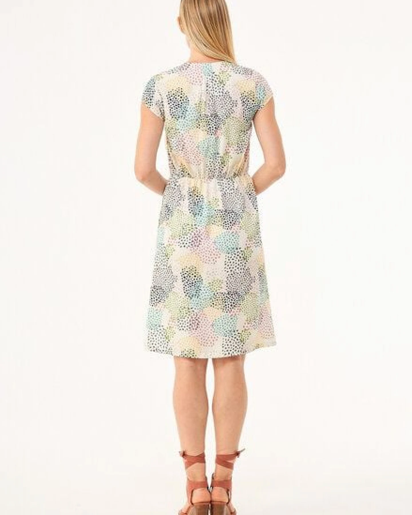 ORGANICATION Kleid aus TENCEL Lyocell mit Allover-Print – Ansicht 4