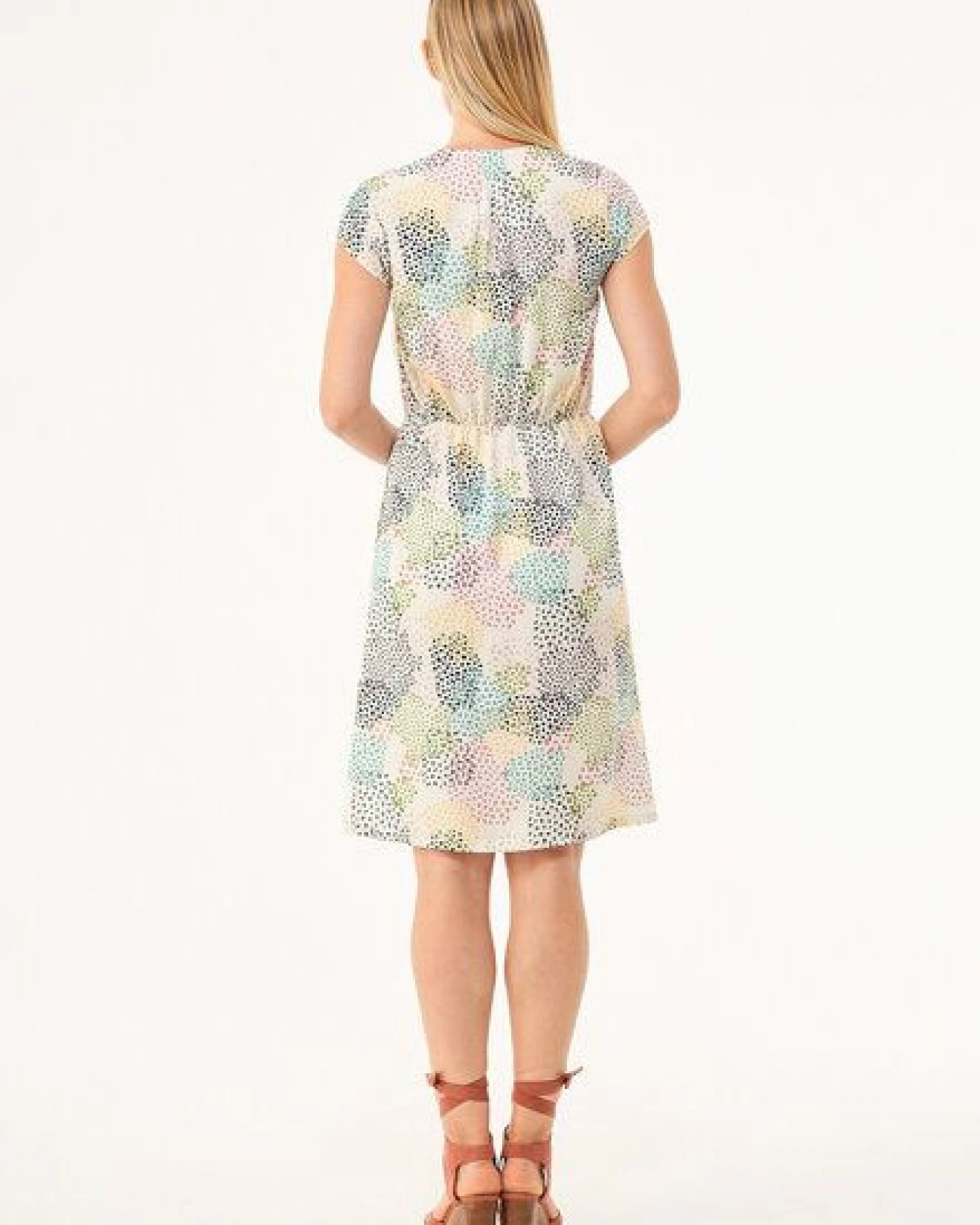 ORGANICATION Kleid aus TENCEL Lyocell mit Allover-Print – Ansicht 4