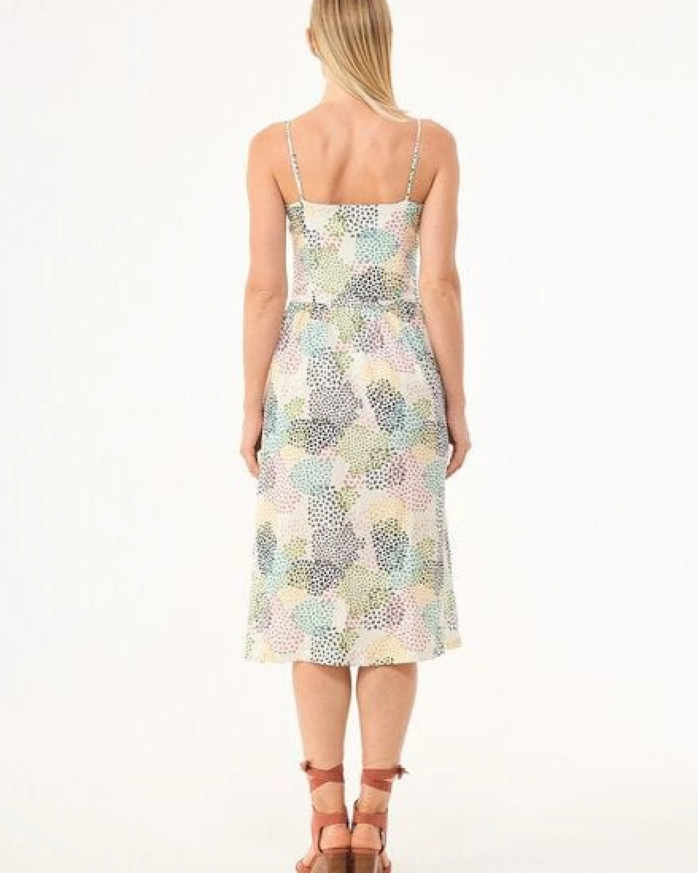 ORGANICATION Kleid aus TENCEL Lyocell mit Allover-Print – Ansicht 4