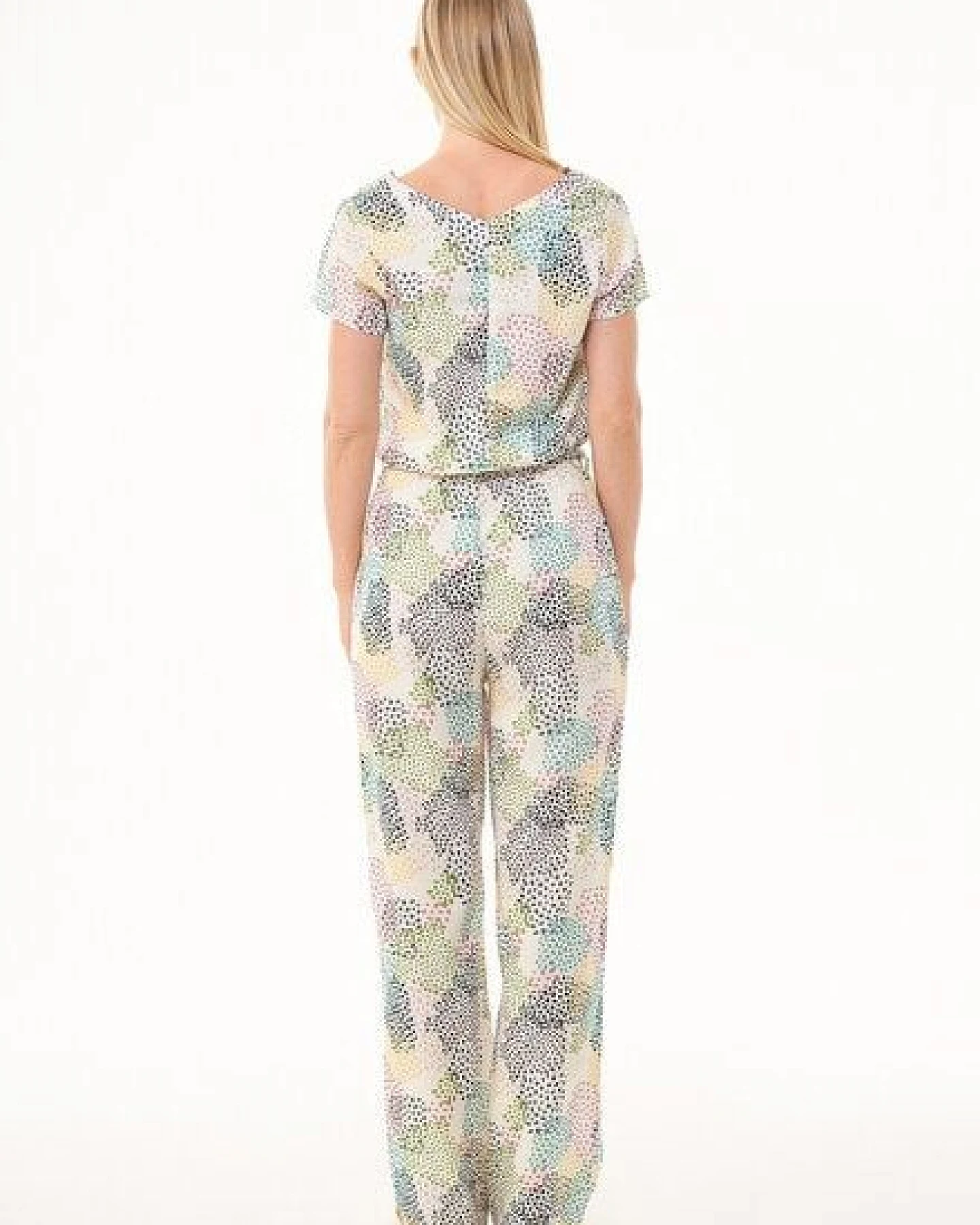 ORGANICATION Jumpsuit aus TENCEL Lyocell mit Allover-Print – Ansicht 4