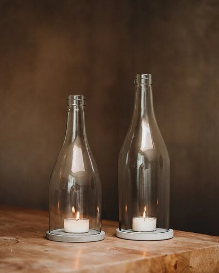 MaBe WINDLICHT Klassik 3l – 35cm hoch - Wahnsinns Geschenk für sie & ihn