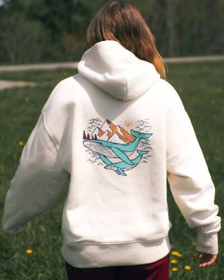 Zeachild Hump back to the Mountains Hoodie
