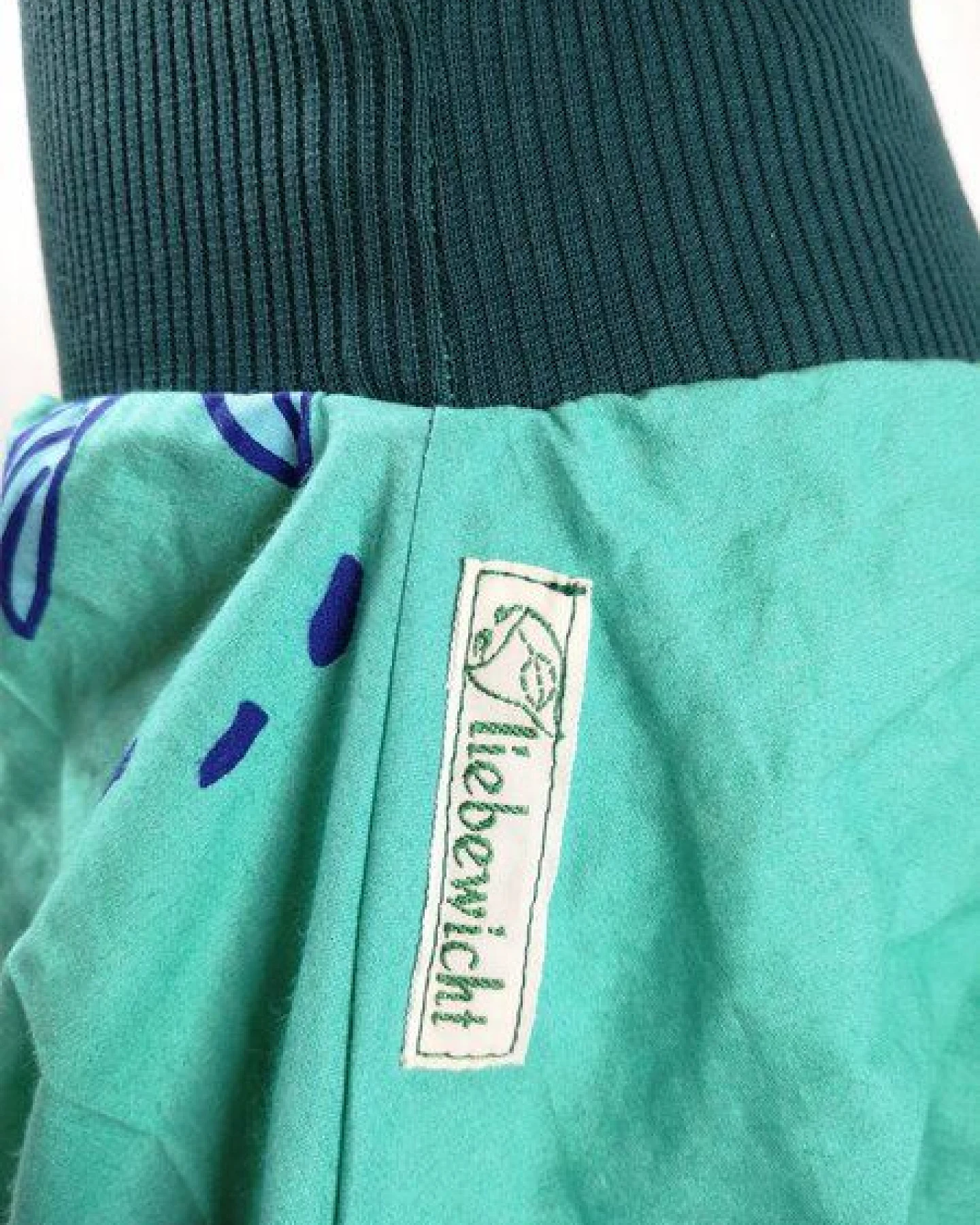 liebewicht Yogahose weite Hose für Kinder "Fliegende Fische" türkis aus Biobaumwolle Gr.56-116 – Ansicht 4