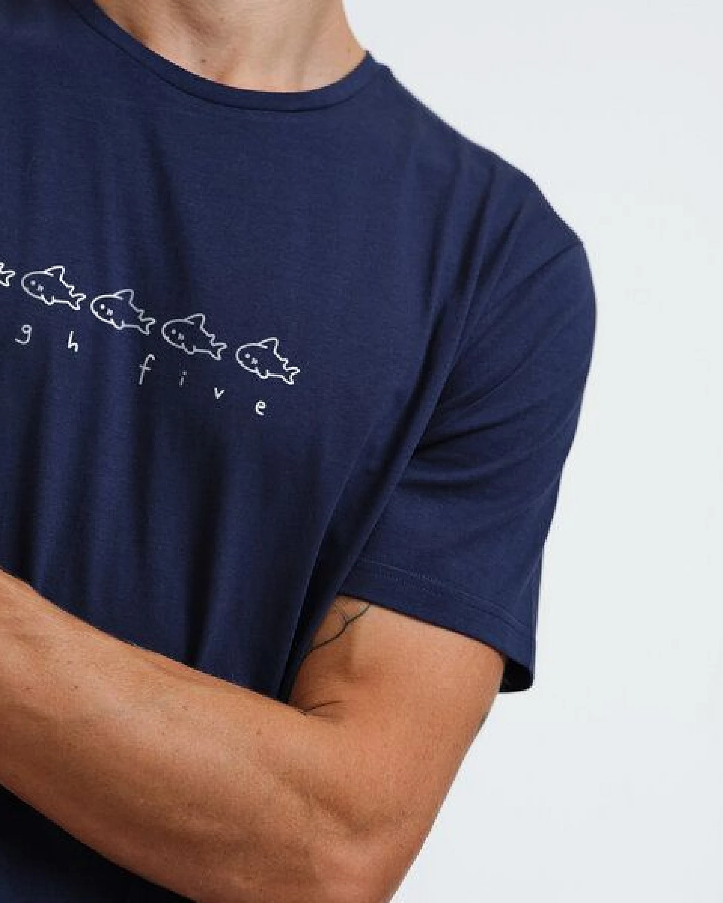 GARY MASH T-Shirt High Five aus Bio-Baumwolle – Ansicht 4