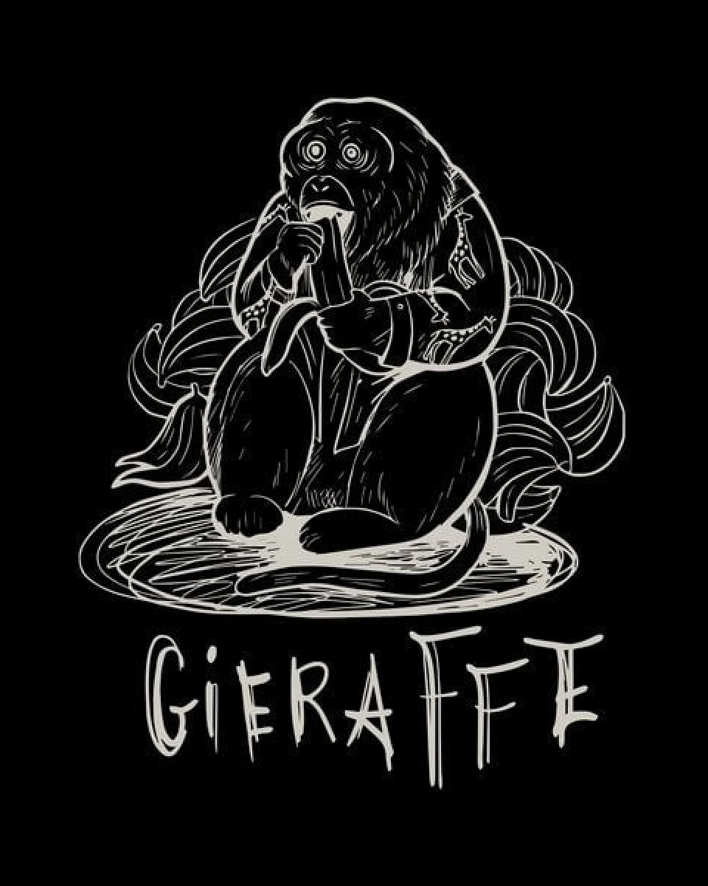 GARY MASH T-Shirt Gieraffe aus Bio-Baumwolle – Ansicht 3