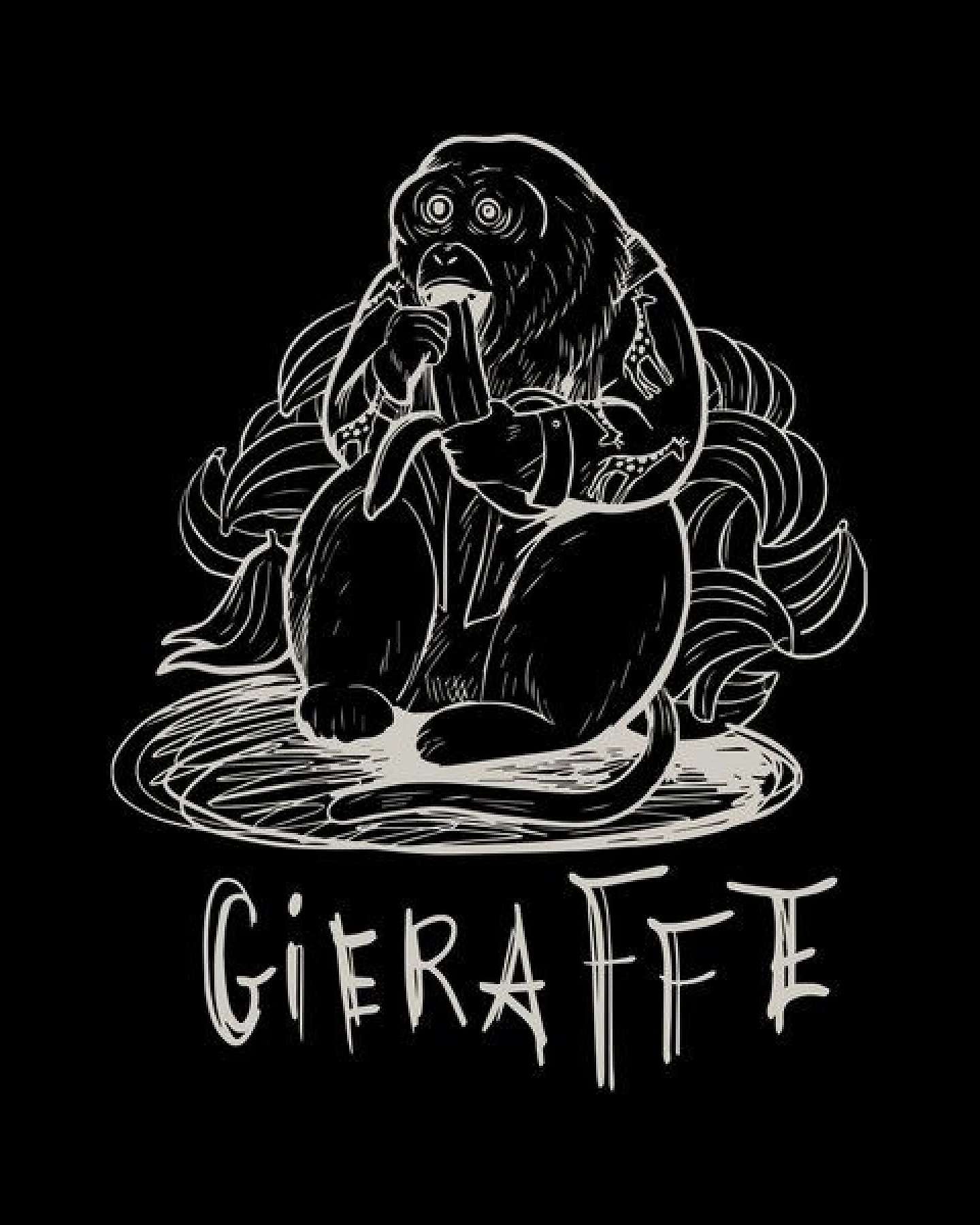 GARY MASH T-Shirt Gieraffe aus Bio-Baumwolle – Ansicht 3