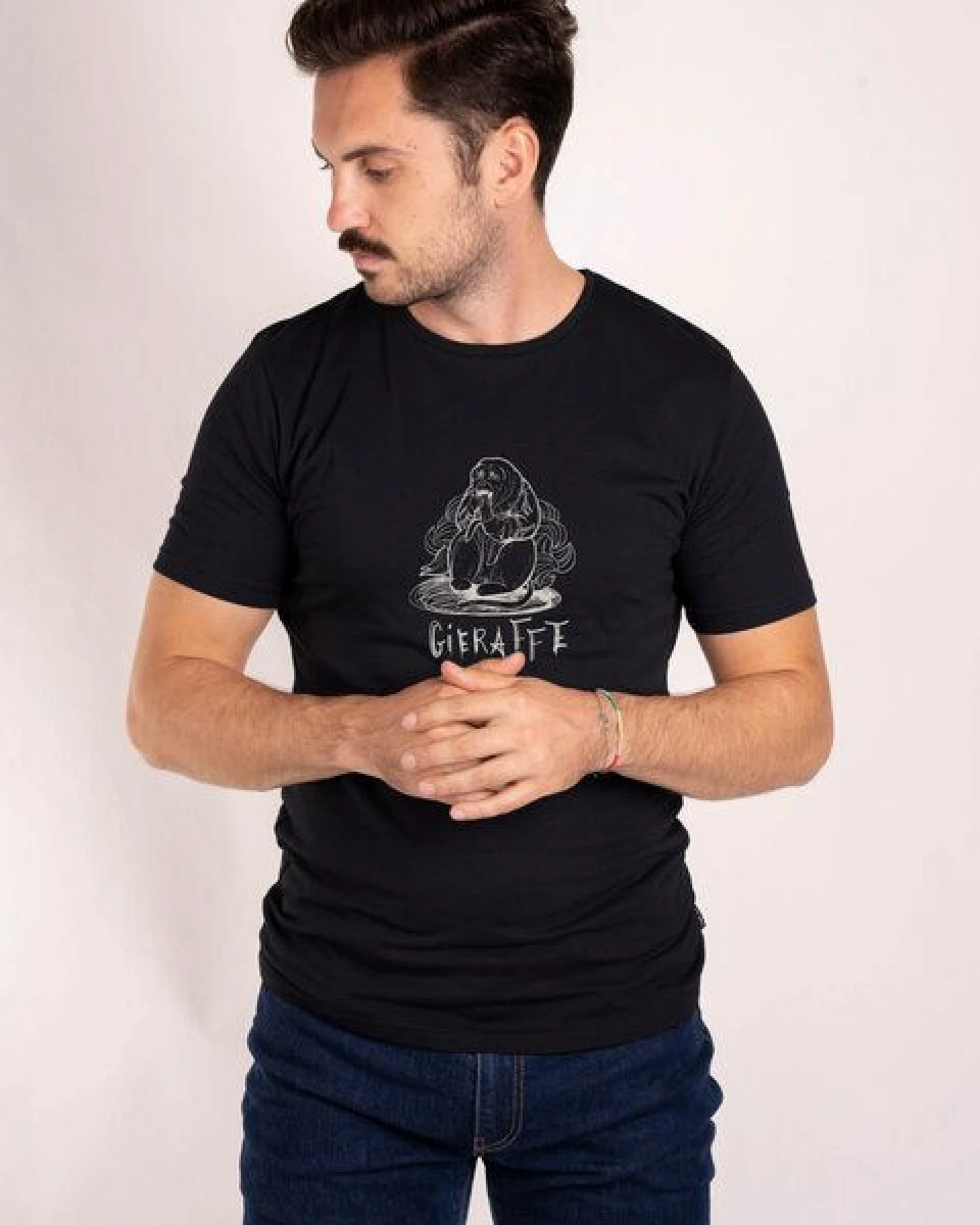 GARY MASH T-Shirt Gieraffe aus Bio-Baumwolle – Ansicht 4